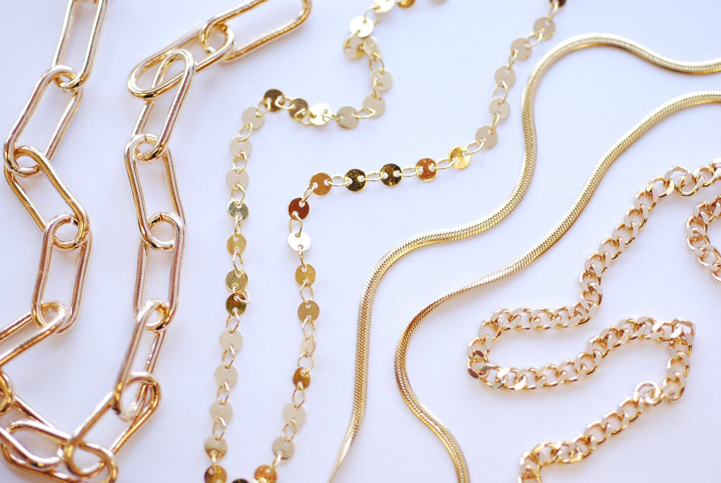 Jewelry chain cheap types