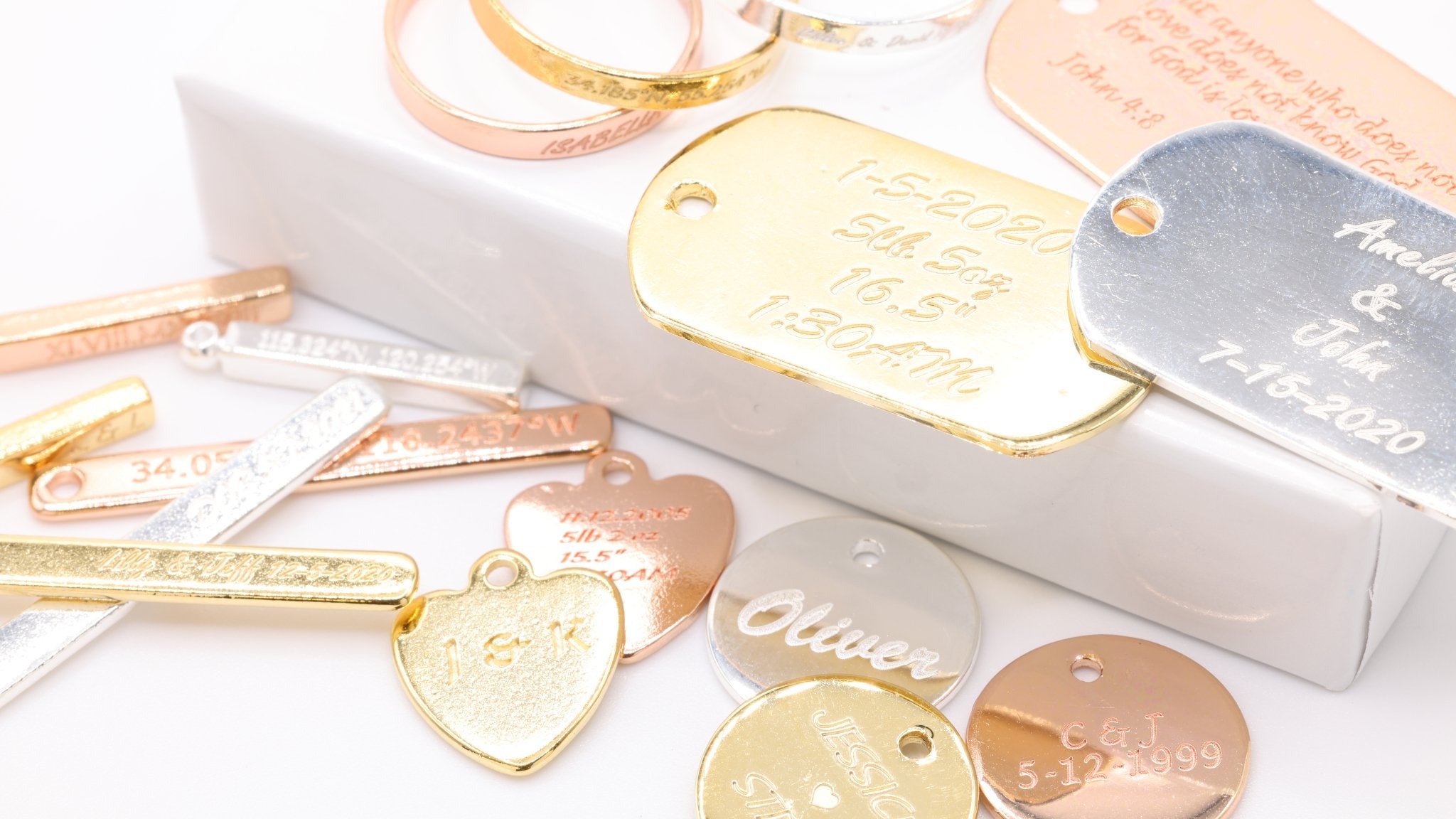 Custom Engraved Necklaces | HarperCrown