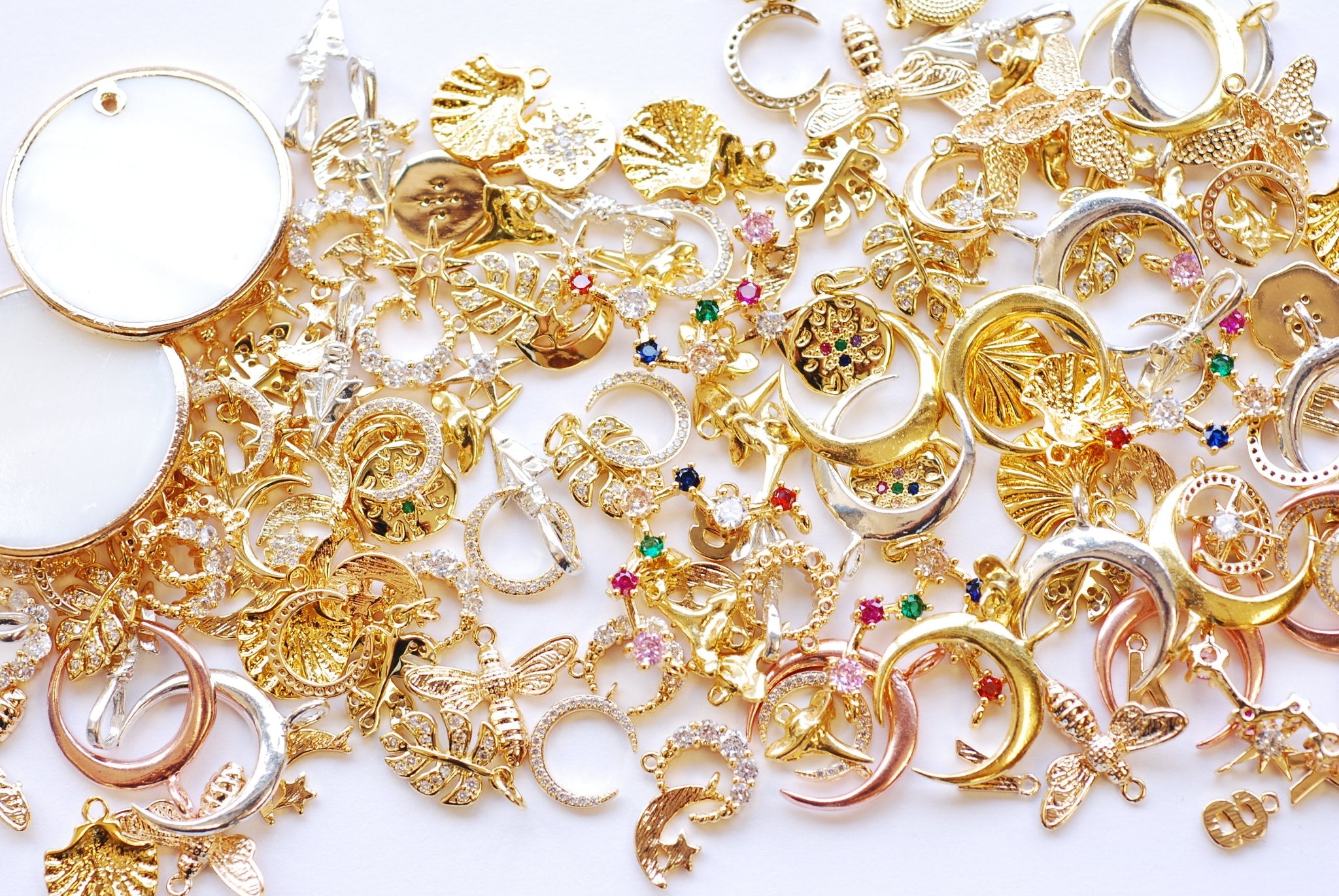 Wholesale Charms & Pendants | 925 Sterling Silver with Gold Plating | HarperCrown