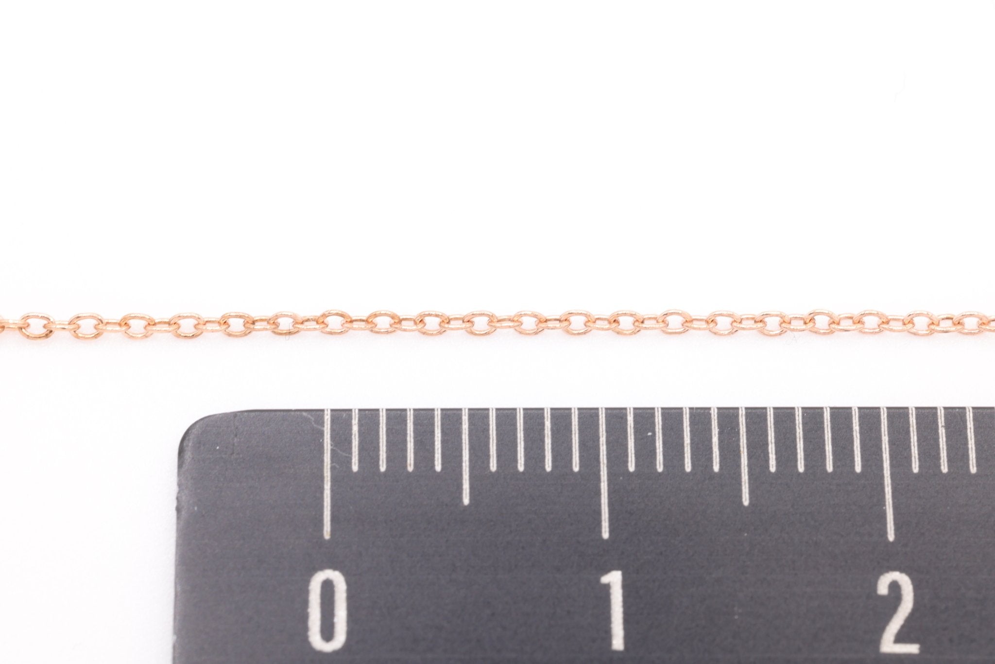 1.2mm Round Cable Chain, Gold - Filled or Sterling Silver, Bulk Pay Per Foot Uncut Spools For Jewelers - HarperCrown