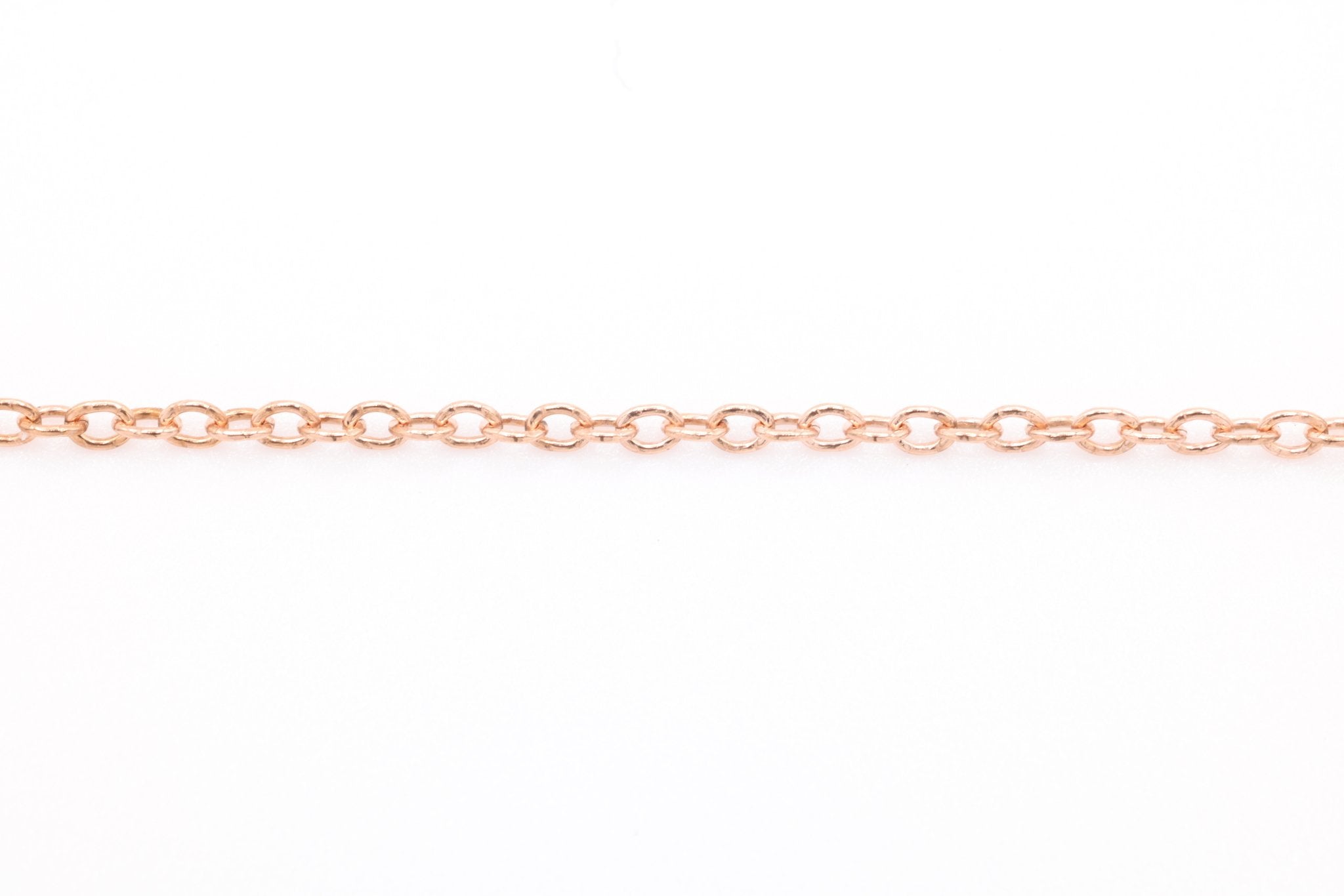 1.2mm Round Cable Chain, Gold - Filled or Sterling Silver, Bulk Pay Per Foot Uncut Spools For Jewelers - HarperCrown