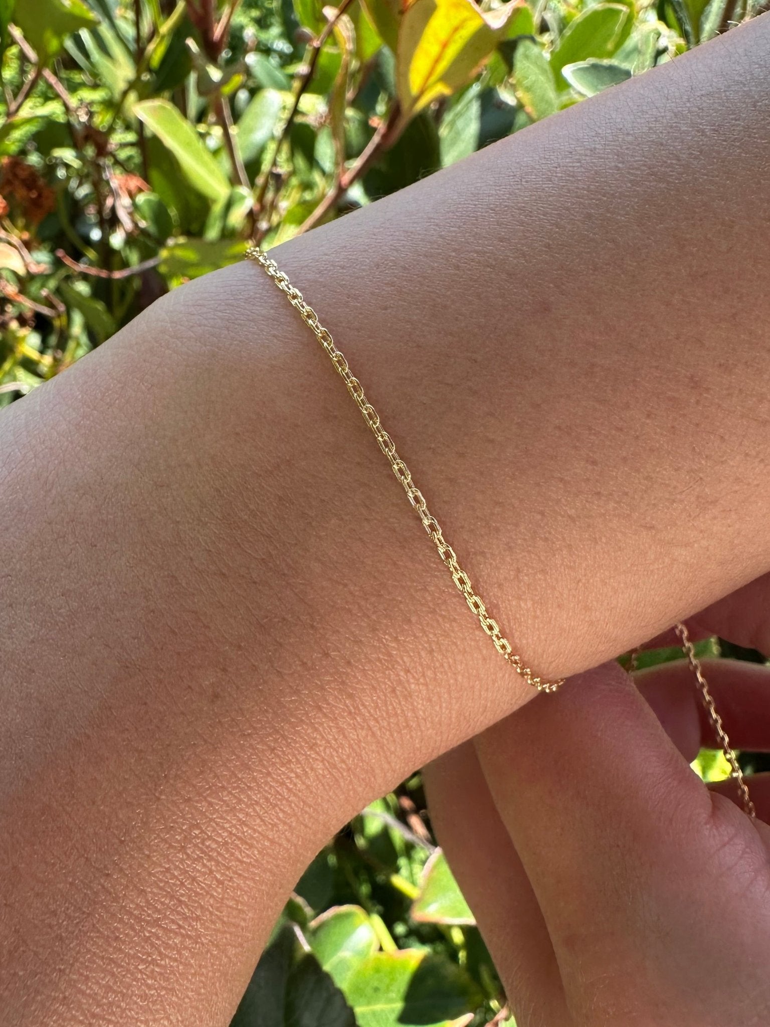 1.3mm Flat Oval Textured Cable Chain, 14/20 Gold-Filled, Wholesale, Pay Per Foot, Jewelry Making Chain - HarperCrown