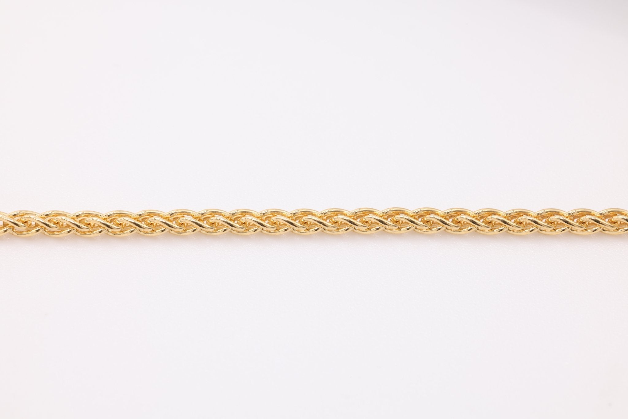 14K Gold-Filled 1.8 mm Wheat Chain, Wholesale Jewelry Making Wheat Chain - HarperCrown