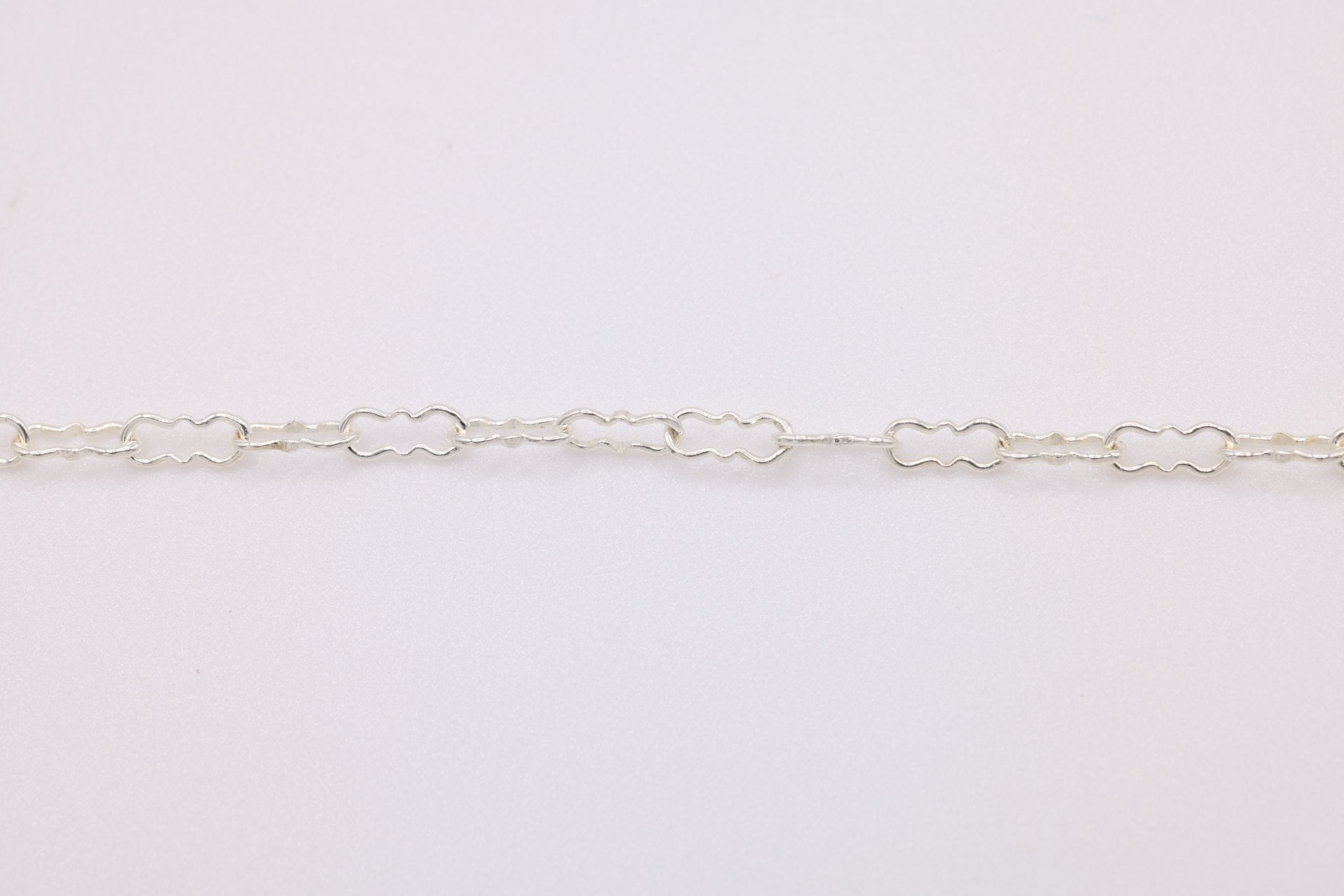 1.7mm, 2mm Krinkle Chain, Gold - Filled or Sterling Silver, Wholesale Uncut Chain for Jewelry Making - HarperCrown