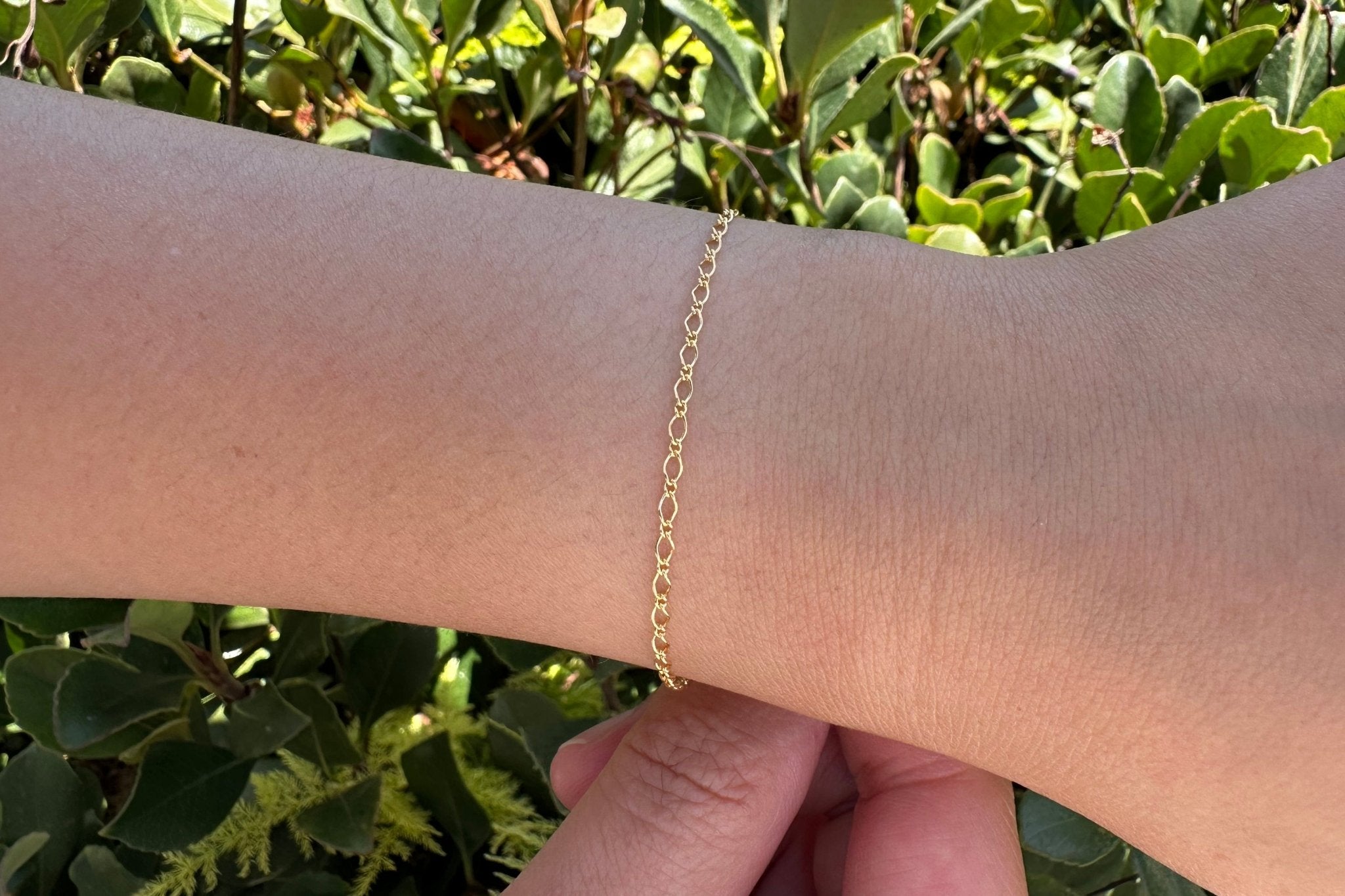 1.8mm Marquise Long & Short Chain, 14/20 Gold-Filled, Wholesale, Pay Per Foot, Jewelry Making Chain - HarperCrown