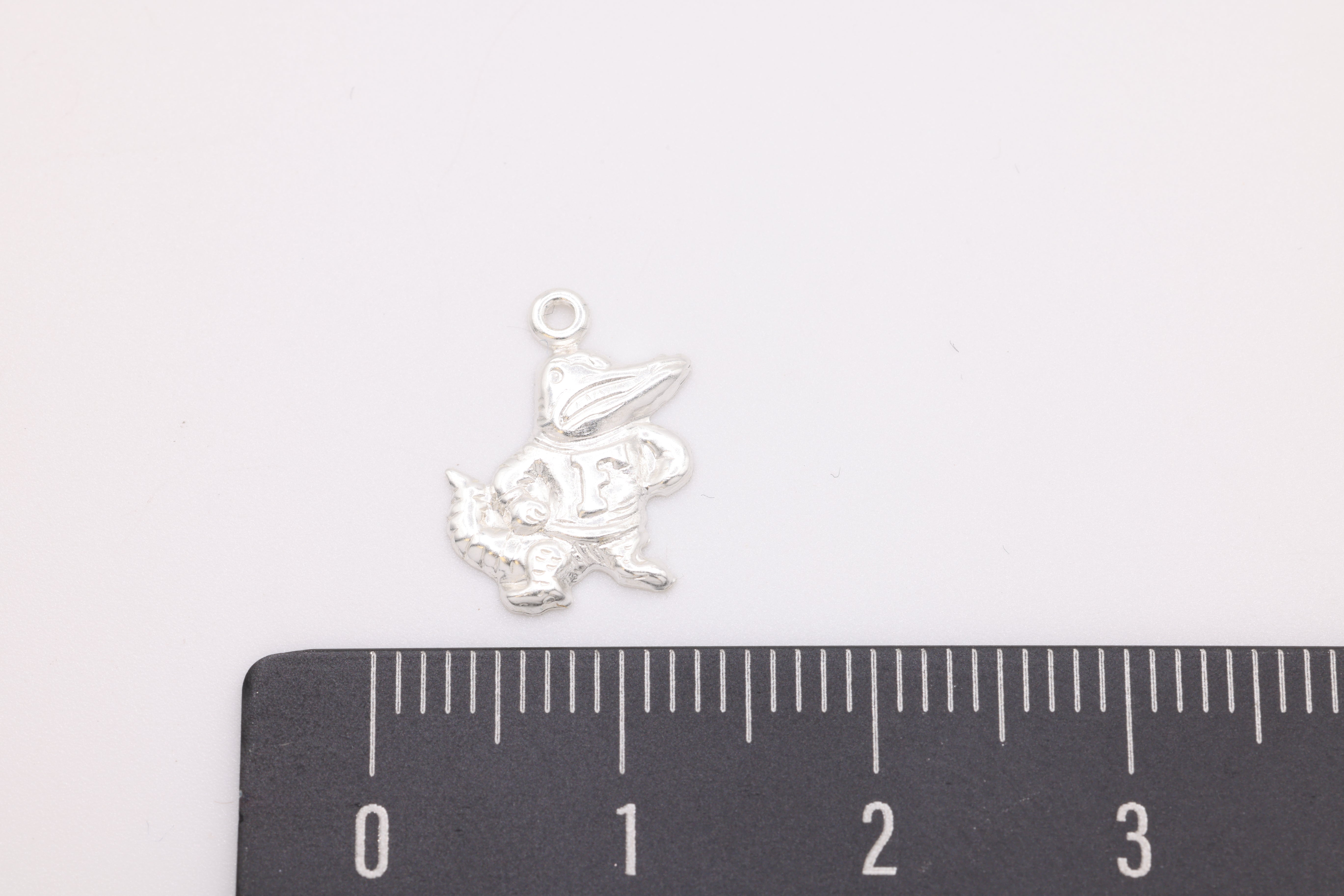 Gator University of Florida Charm, 925 Sterling Silver, Wholesale