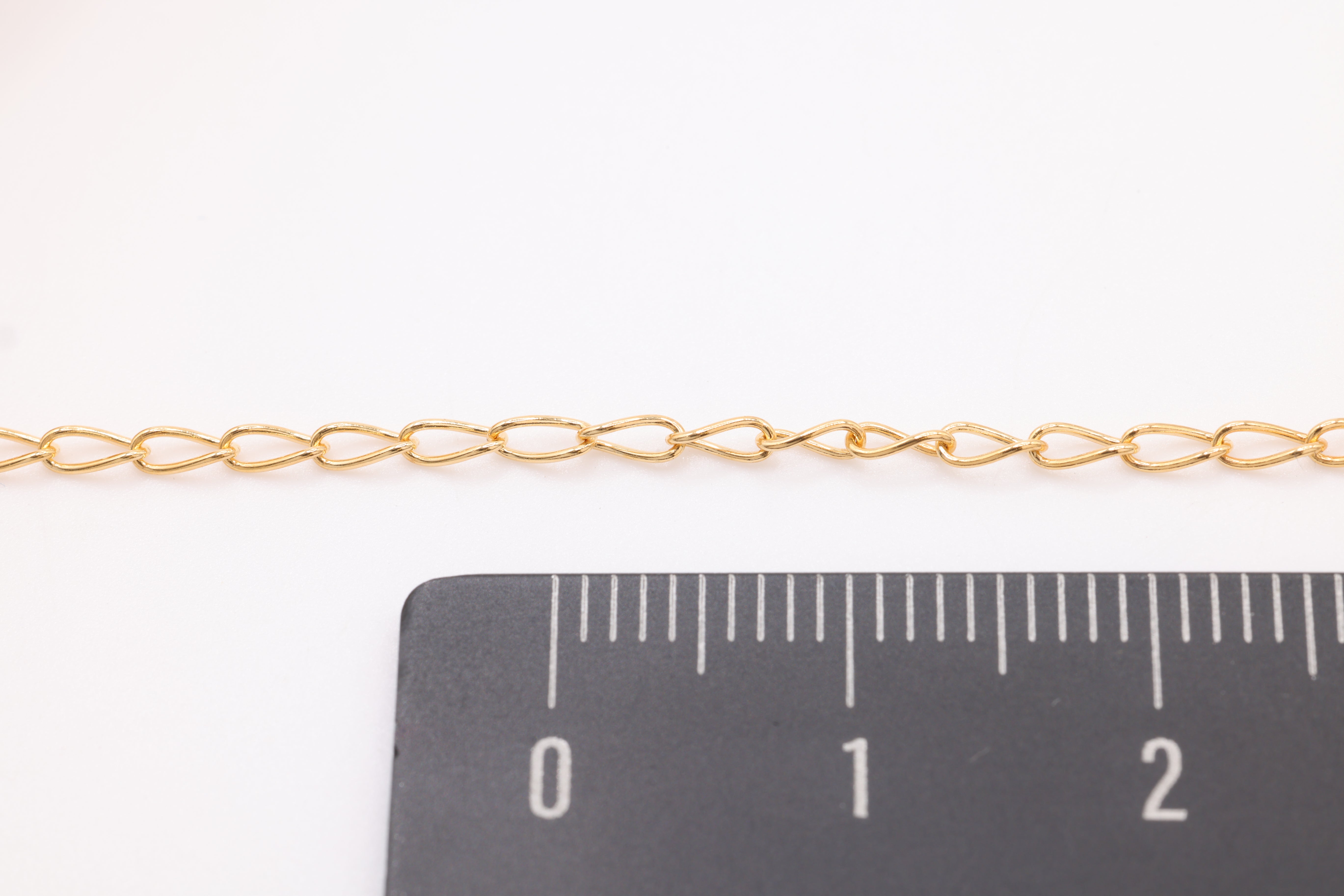 1.6mm Curb Chain, 14/20 Gold-Filled, Wholesale, Pay Per Foot Jewelry Making Chain