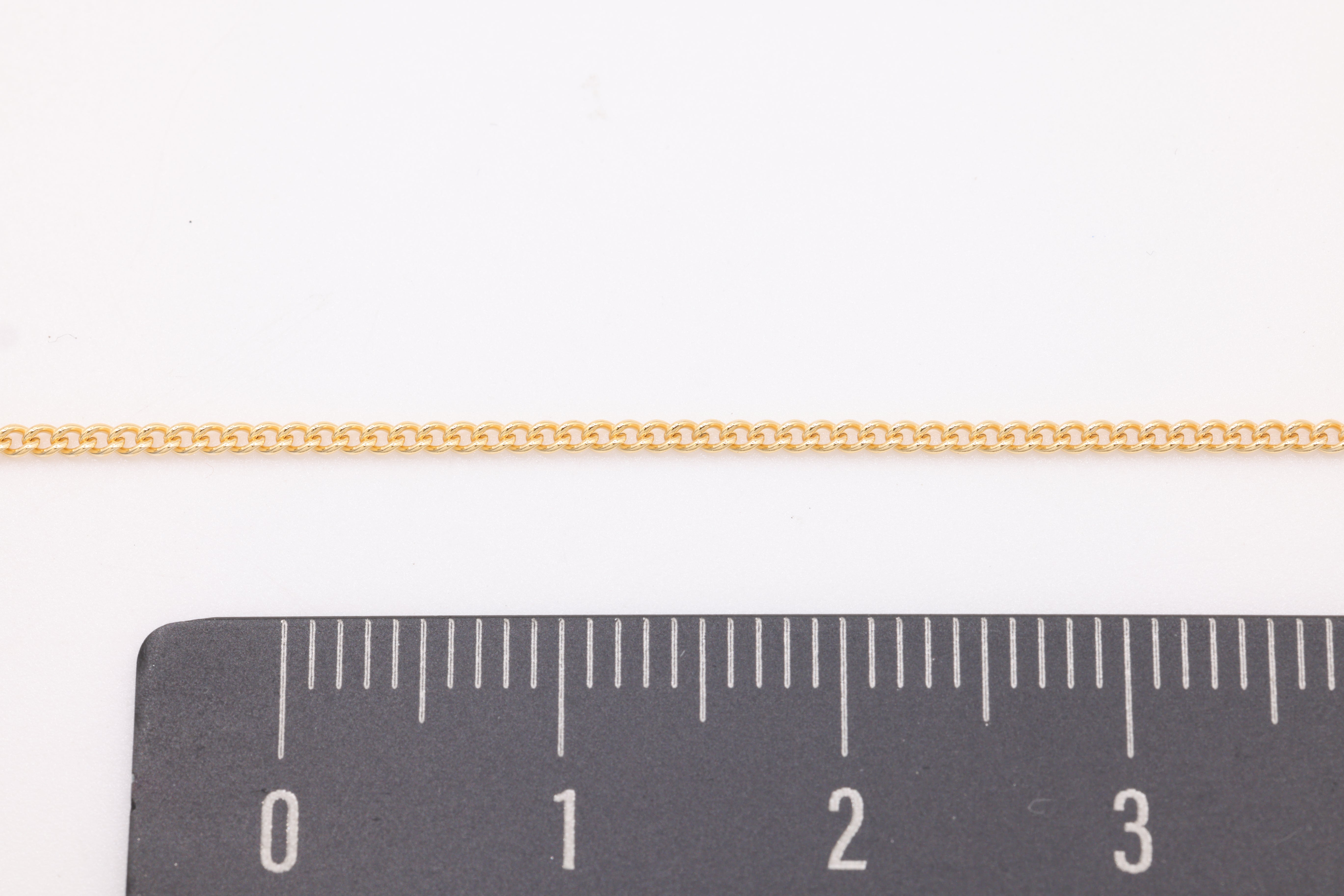 1.2mm Curb Chain, 14/20 Gold-Filled, Bulk DIY Spool Pay Per Foot Jewelry Making Chain
