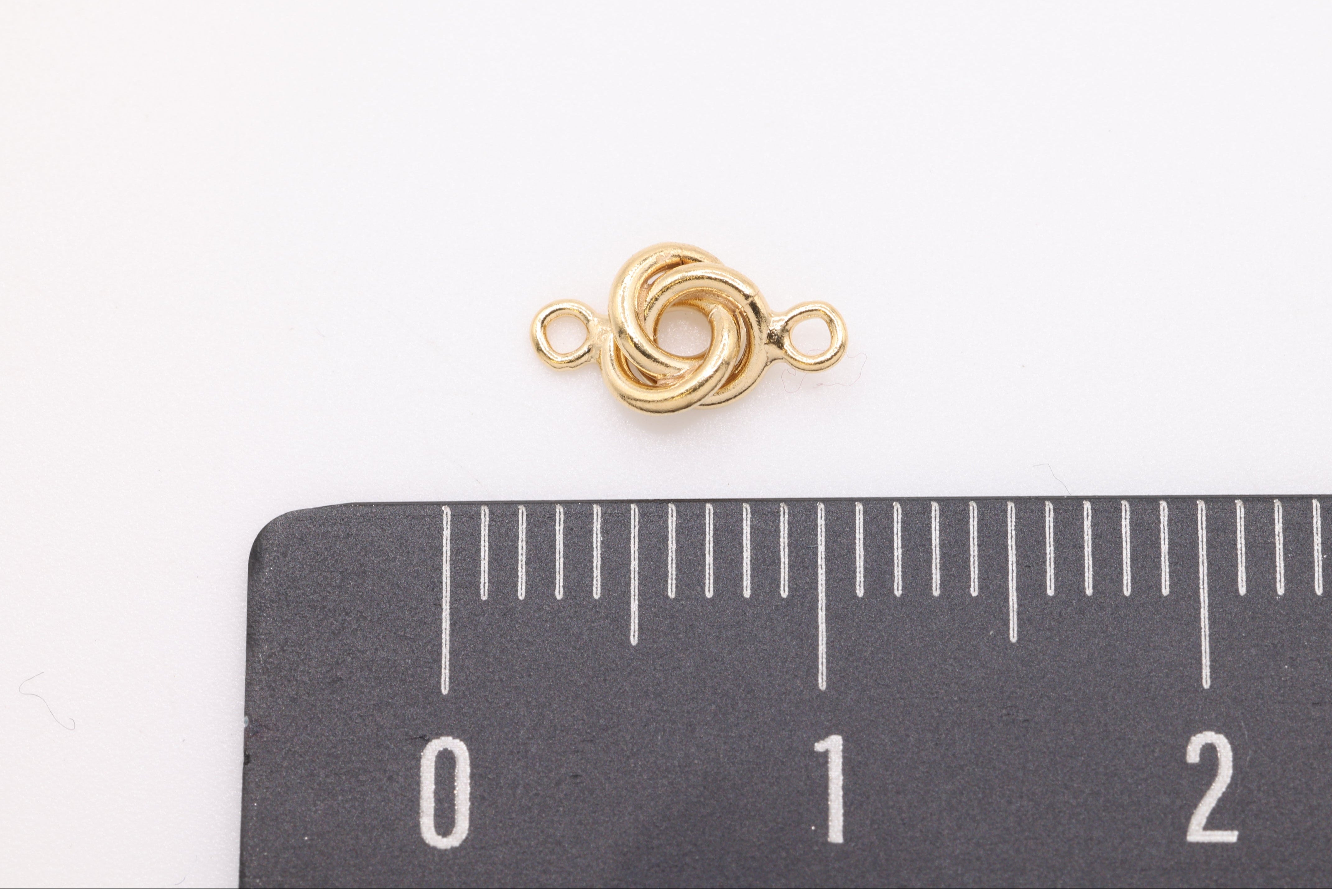 Love Knot Connector, 14/20 Gold-Filled, Permanent Jewelry Wholesale Findings