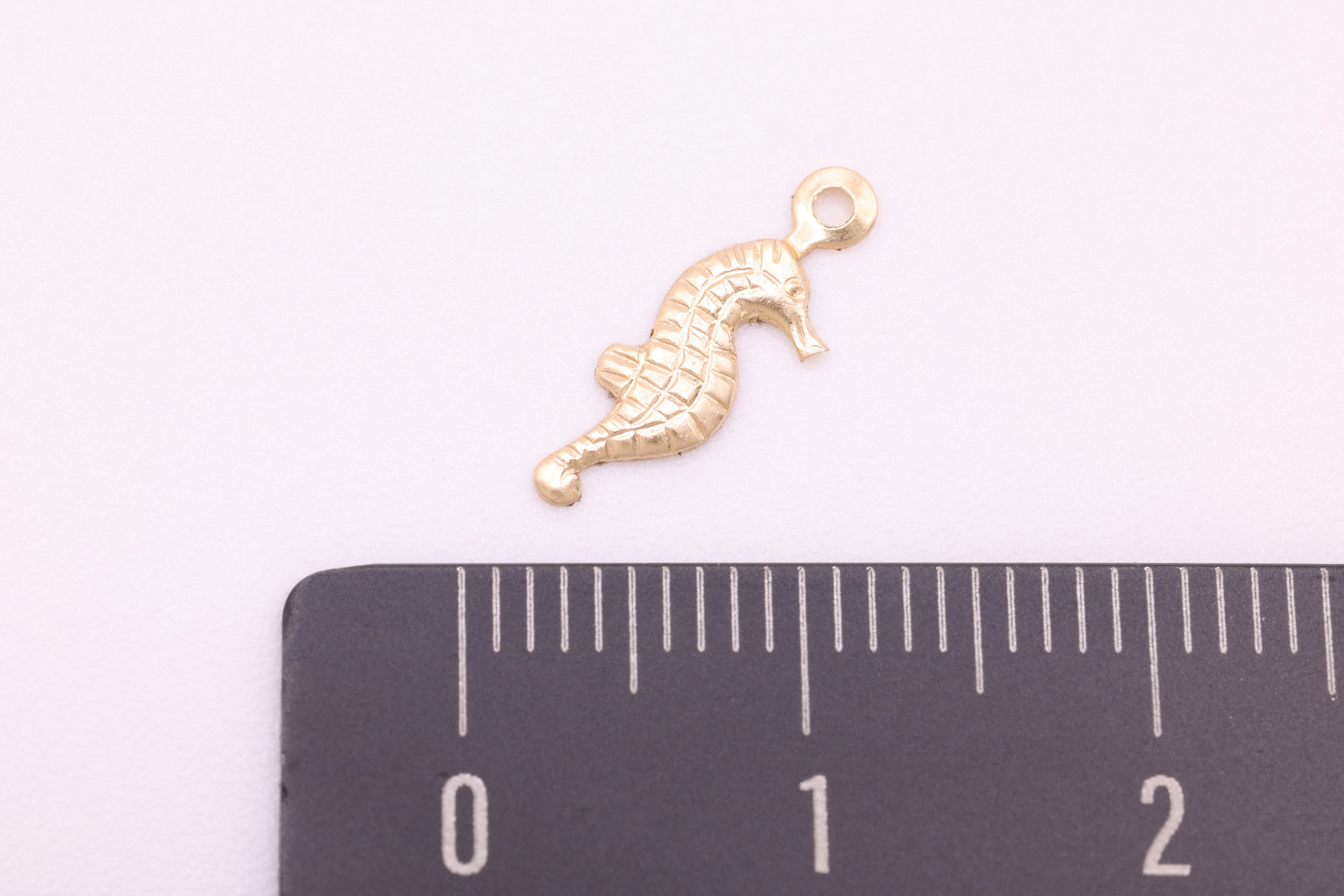Seahorse 14K Wholesale Gold Filled Tiny Charms, Gold Filled Seahorse Charm, Gold Seahorse, Sea horse charm