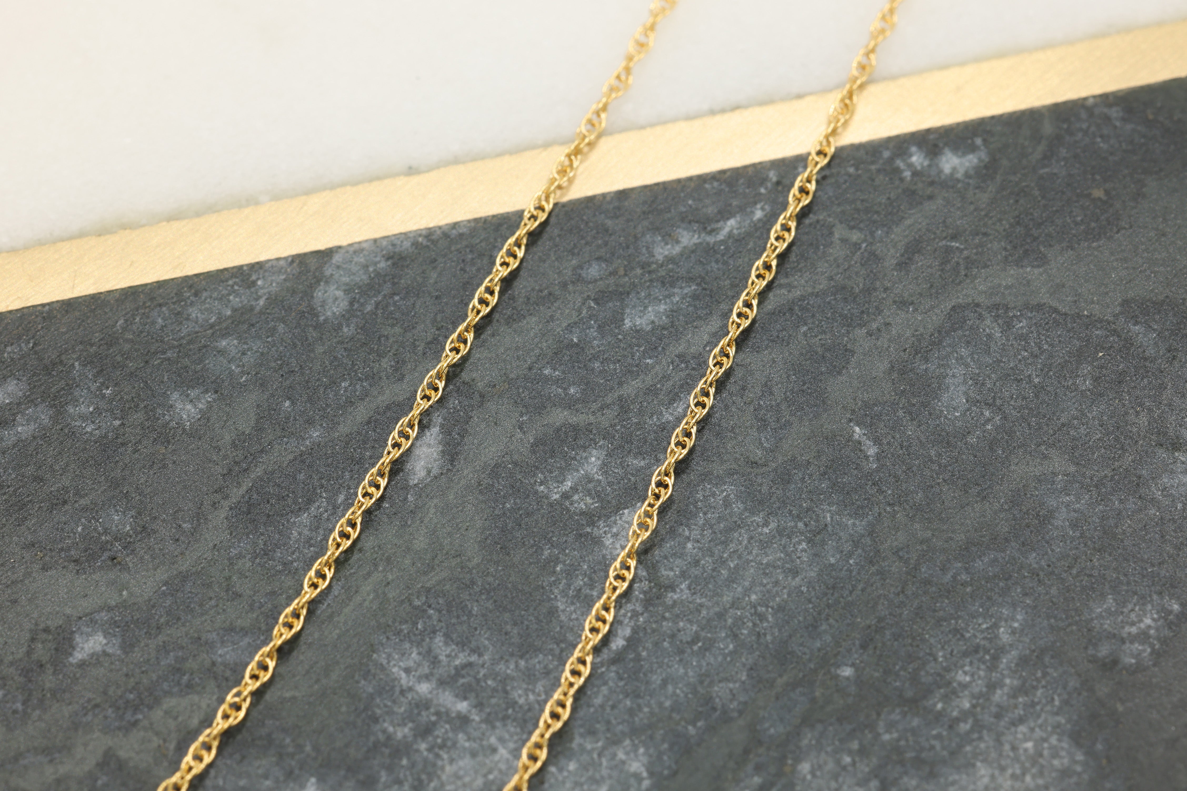 1.2mm Rope Chain, 14/20 Gold-Filled, Wholesale, Pay Per Foot, Bulk Uncut Spools For Jewelers