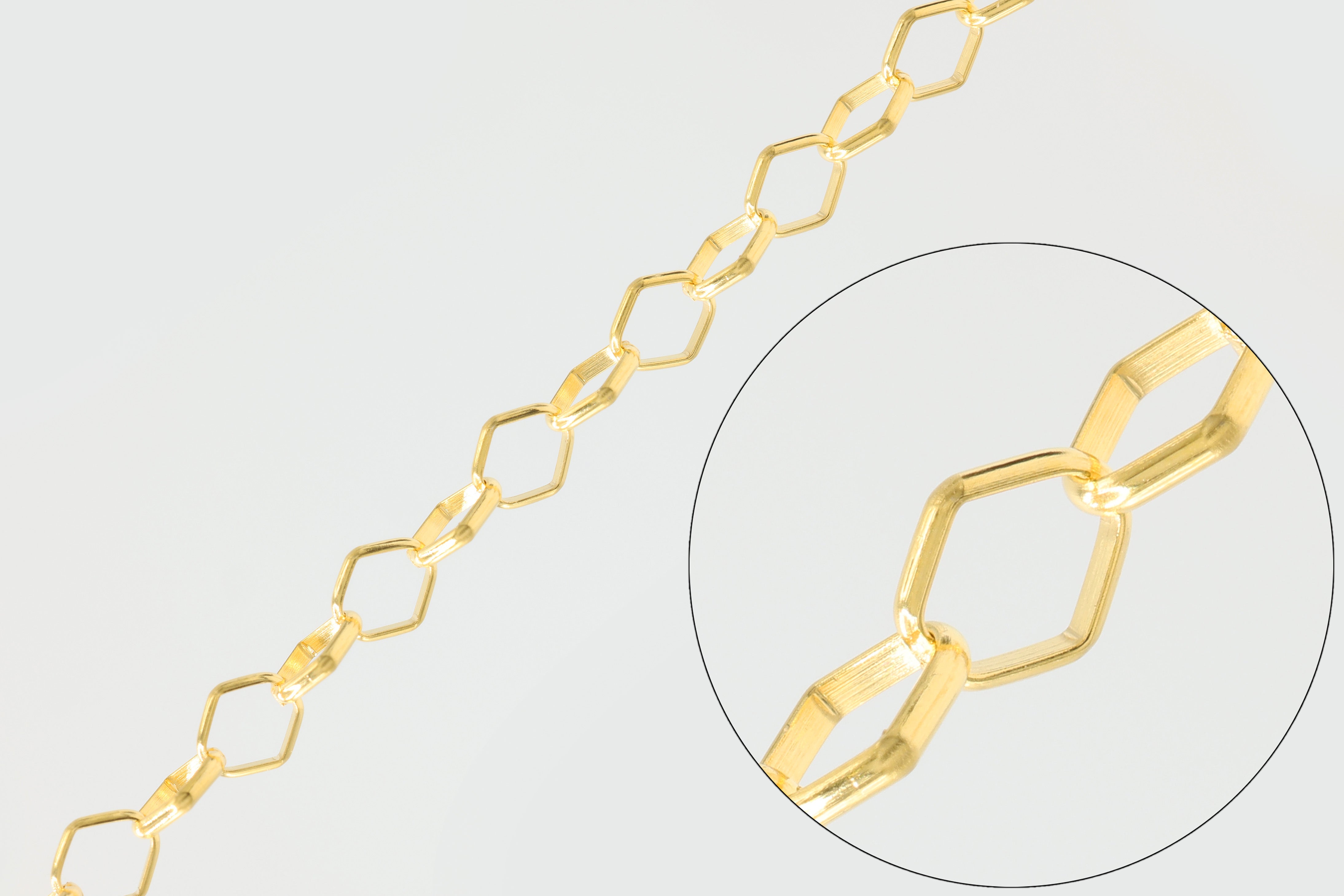 3mm Marquise Diamond Cable Chain, 925 Sterling Silver, Wholesale, Pay Per Foot, Jewelry Making Chain
