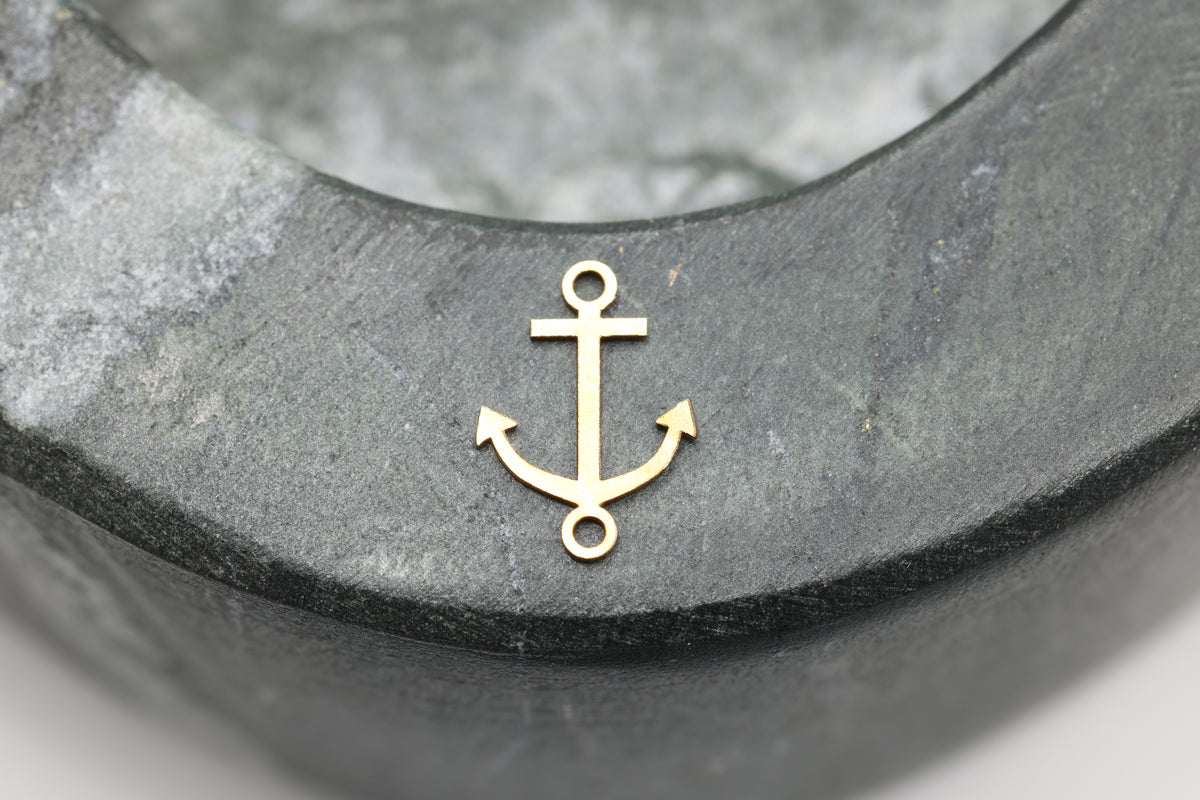 Anchor Connector Charm, 14/20 Gold-Filled, 10mm x 7mm, Wholesale, Sailor Anchor, Jewelry Making Charm