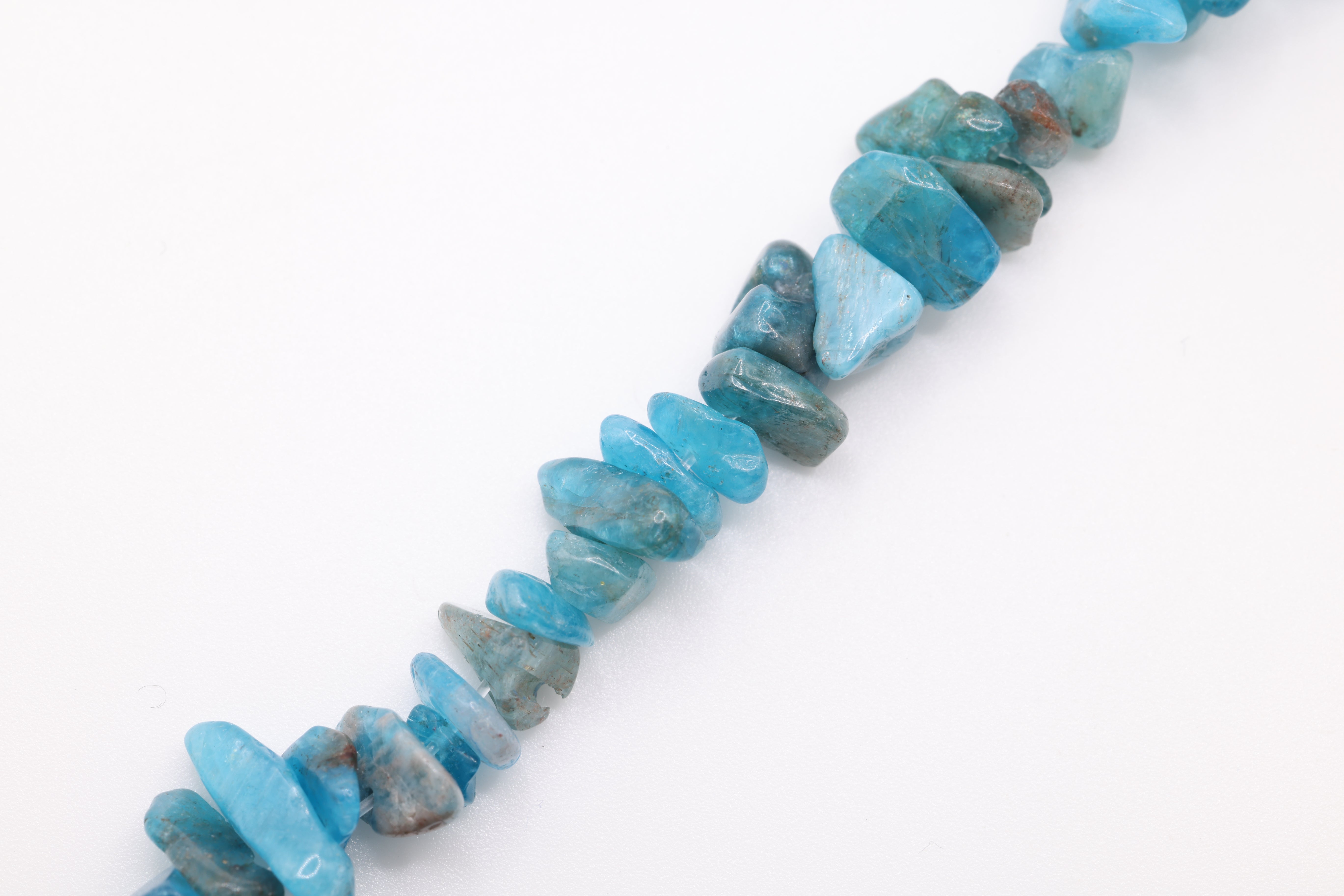 December Stone Connector Charm, Wholesale, 14/20 Gold-Filled, Apatite Blue Birthstone Gemstone Beads, Permanent Jewelry