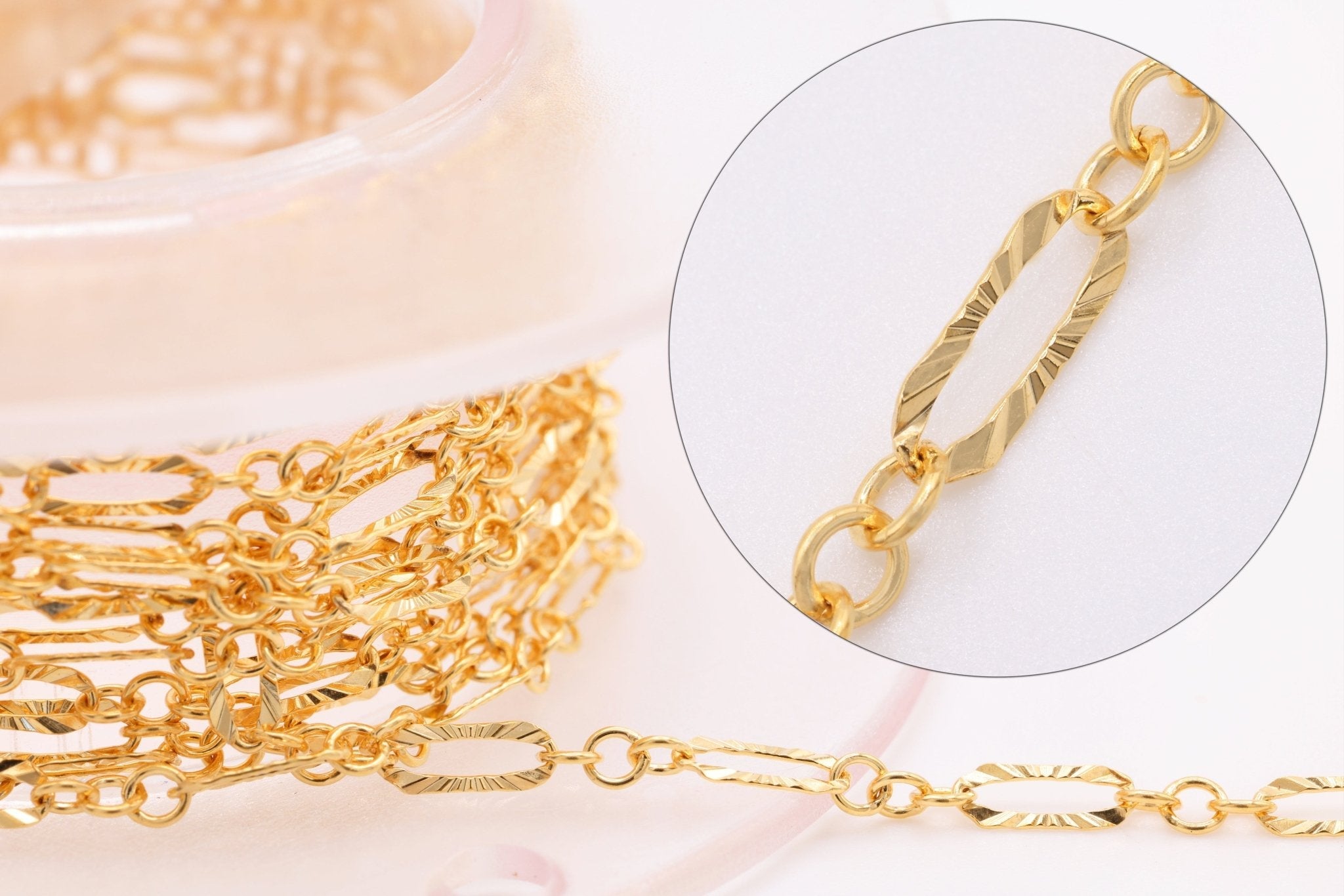 2mm Starburst Necklace, 14/20 Gold - Filled, Wholesale, Finished and Ready to Wear - HarperCrown
