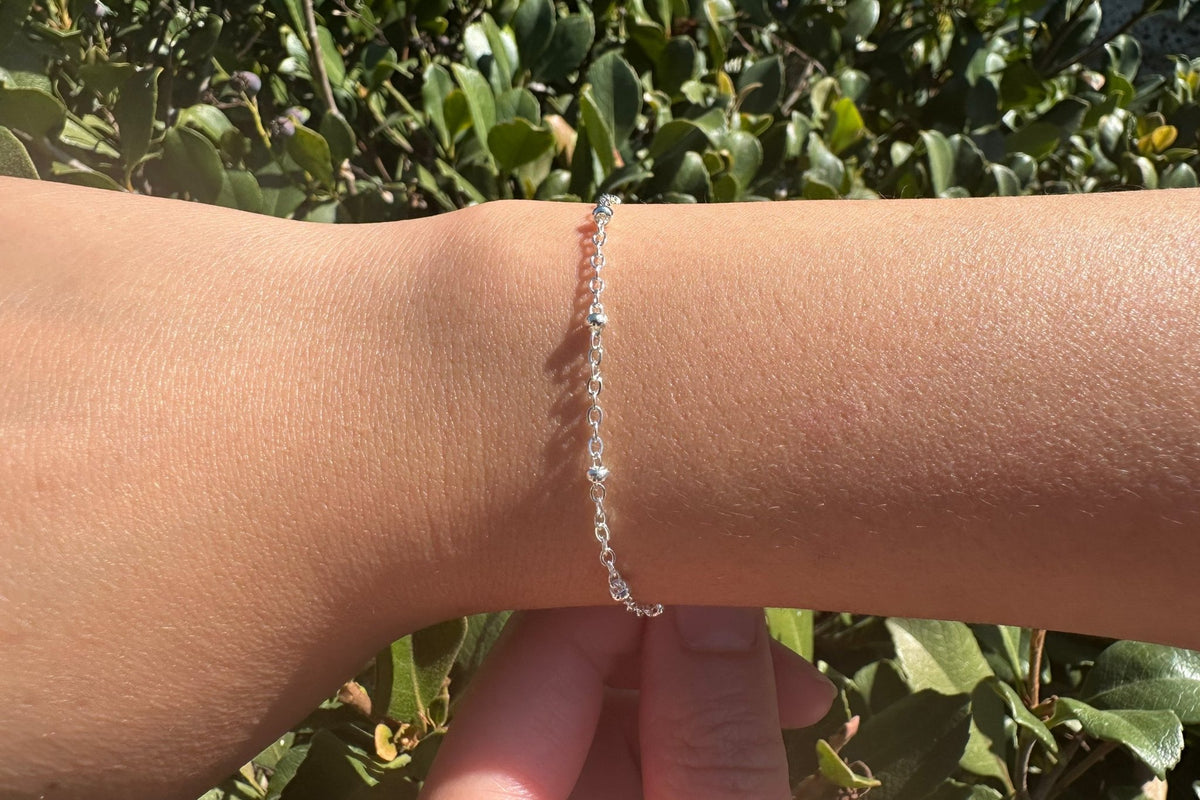 3mm Satellite Cable Chain, 925 Sterling Silver, Wholesale, Pay Per Foot, Jewelry Making Chain - HarperCrown