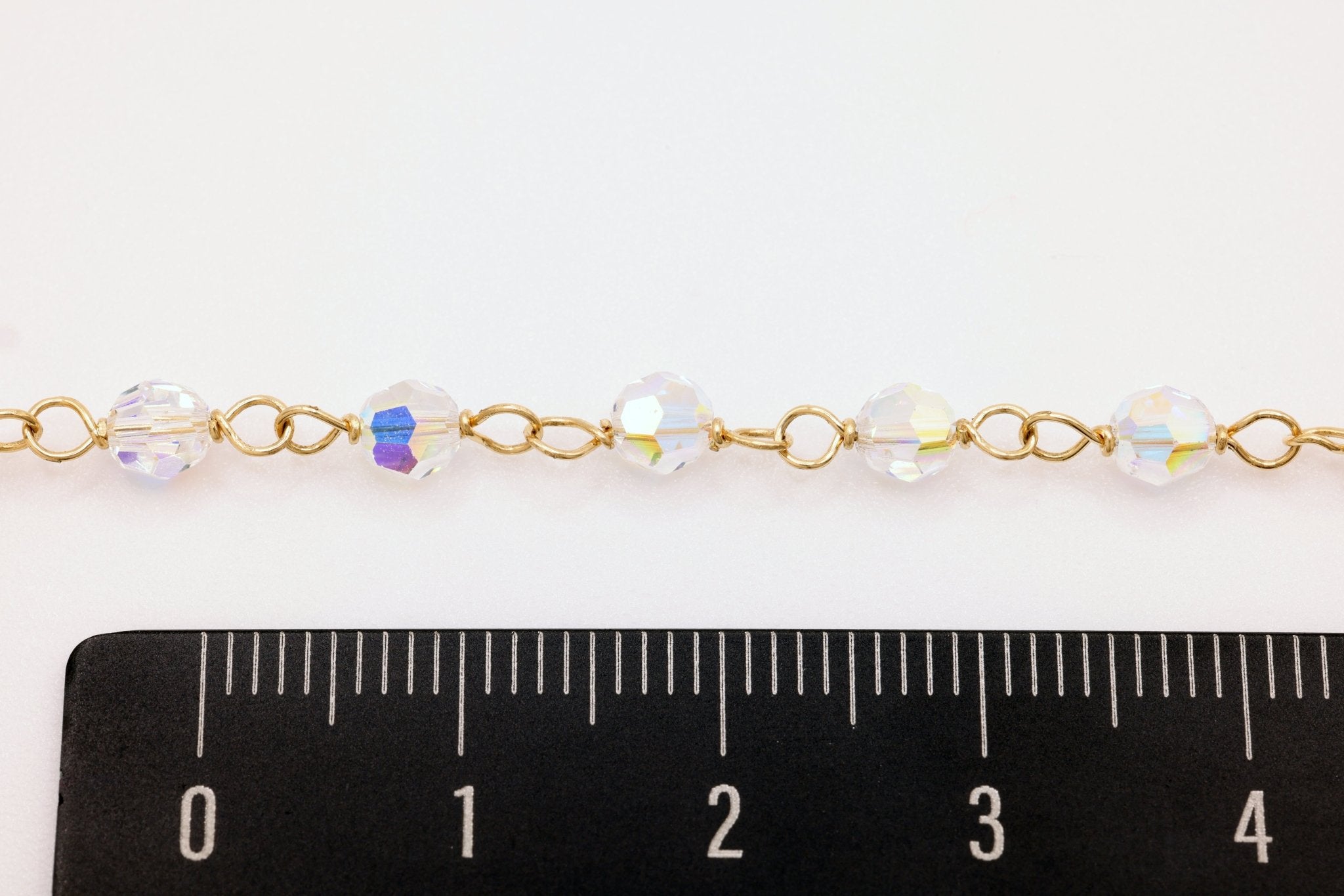 4mm CZ Chain, 14/20 Gold - Filled, Wholesale, Pay Per Foot - HarperCrown