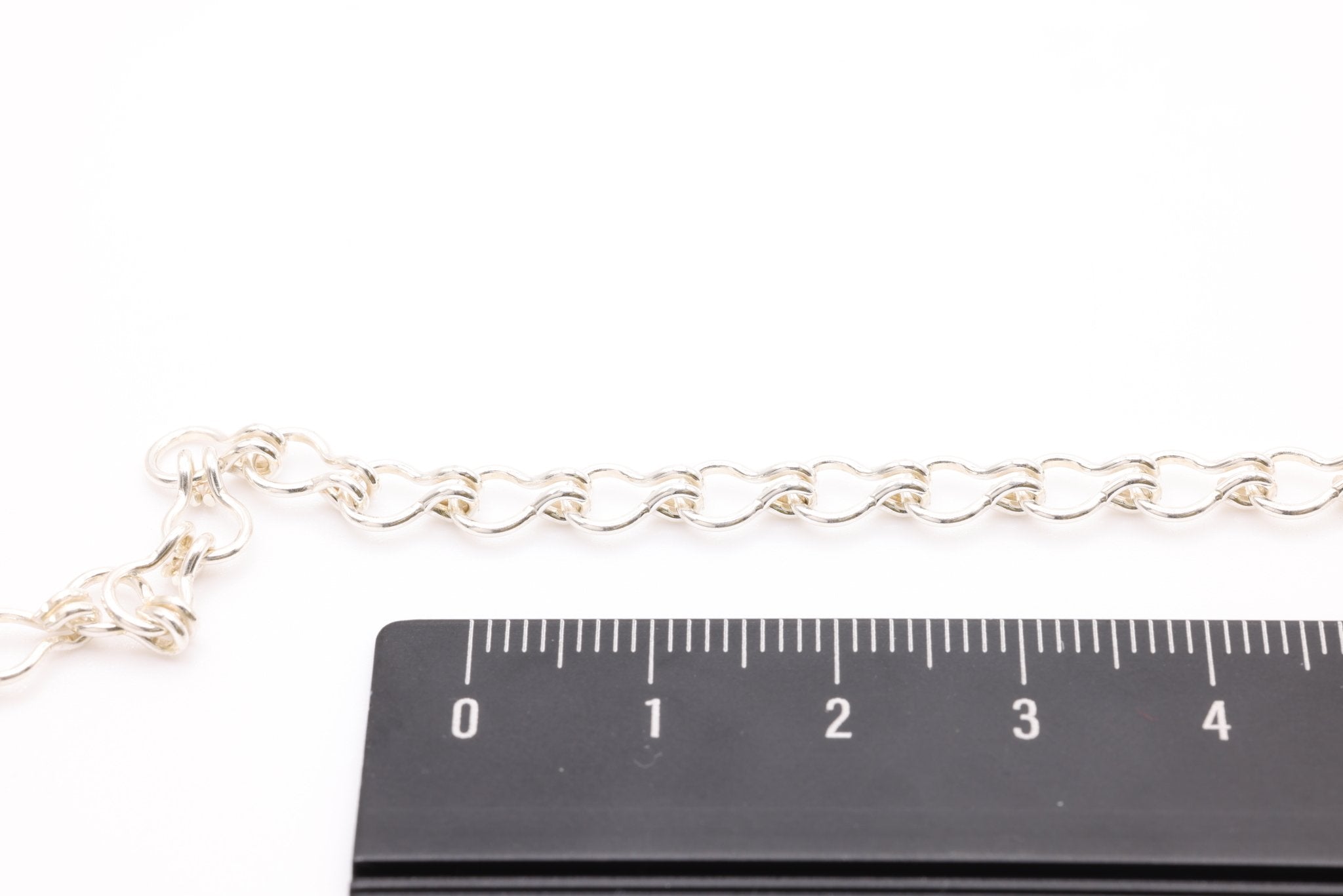 5mm Ladder Chain, Sterling Silver, Pay Per Foot, Jewelry Making Chain - HarperCrown