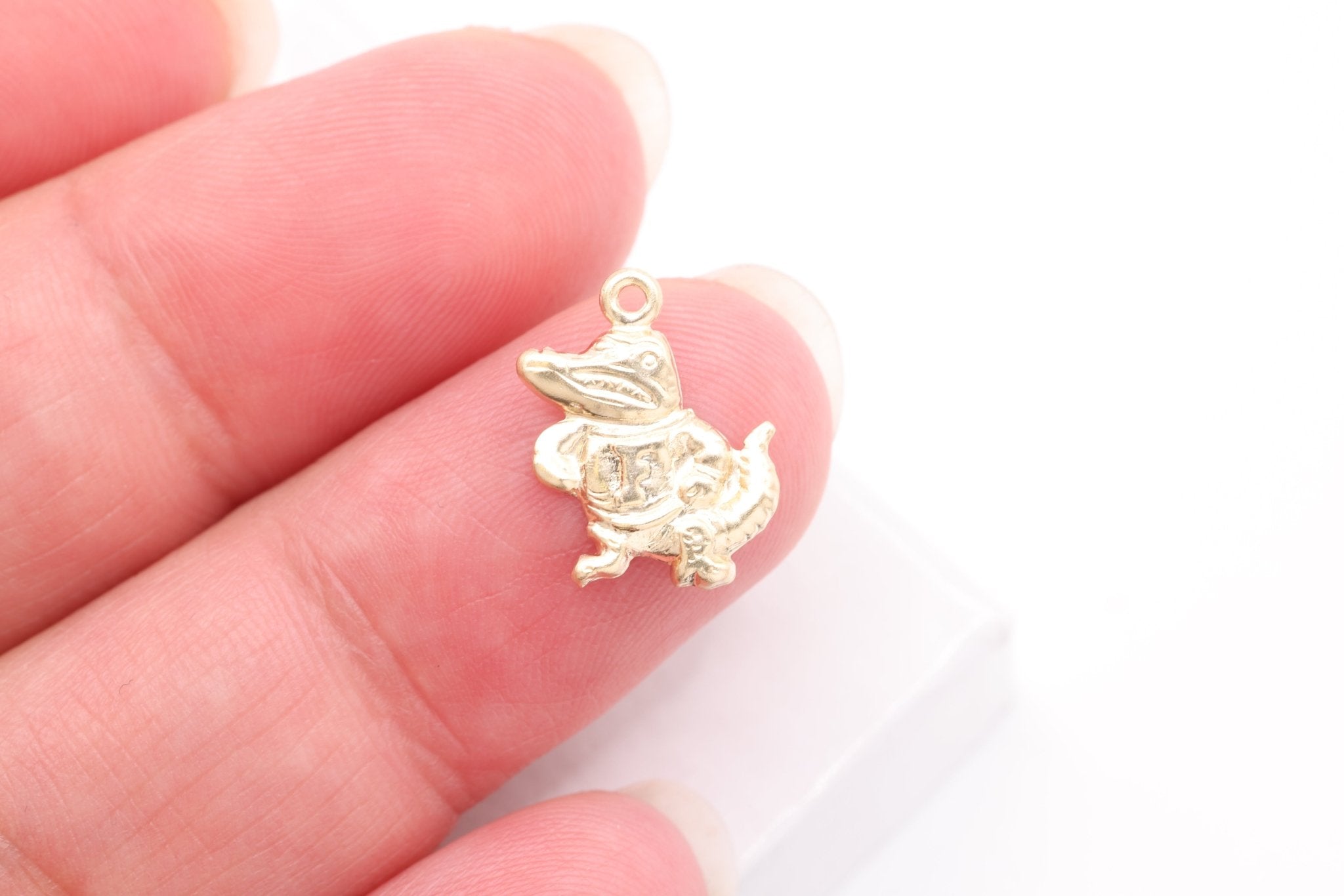 Gator University of Florida Charm, 14/20 Gold - Filled, Wholesale - HarperCrown