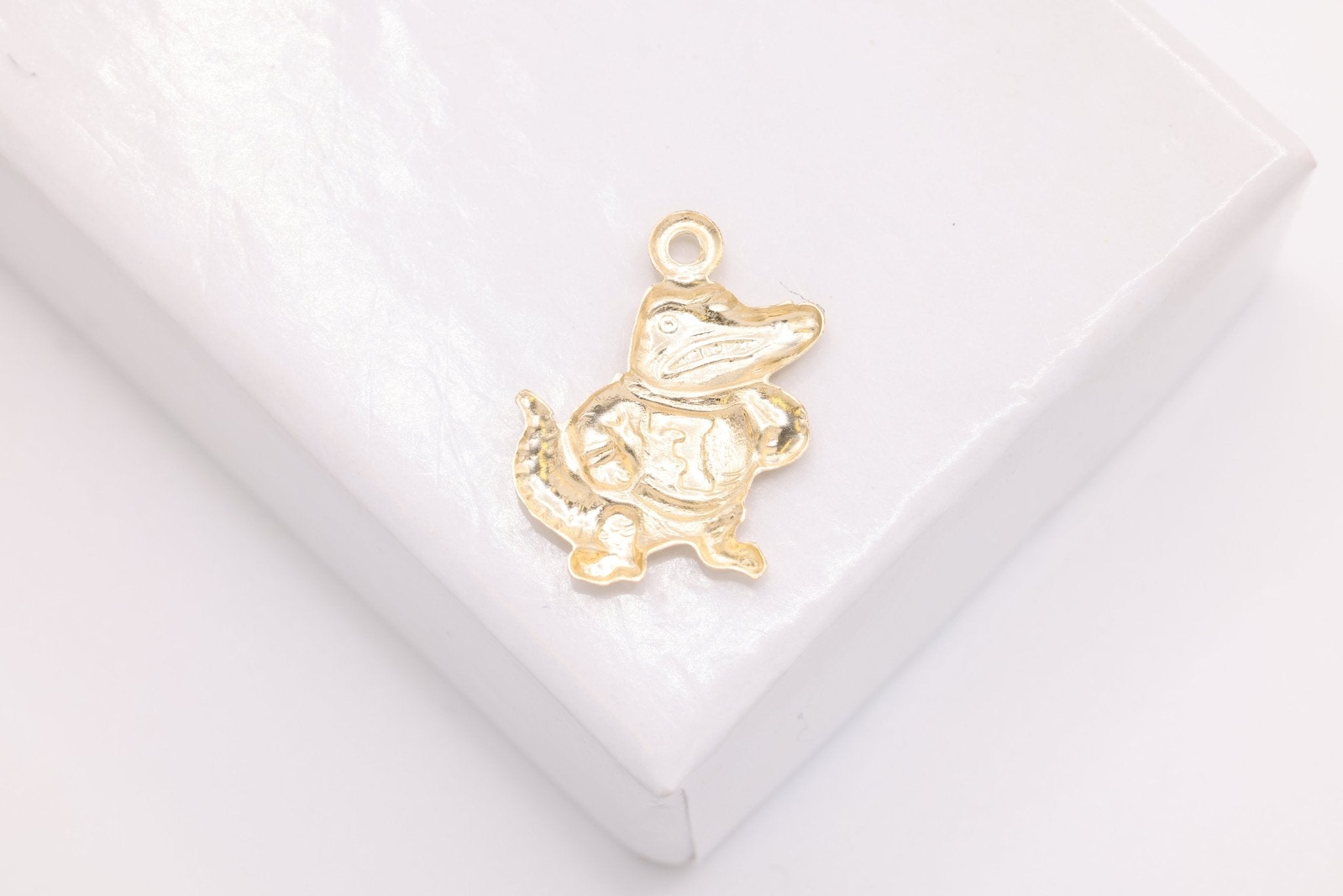 Gator University of Florida Charm, 14/20 Gold - Filled, Wholesale - HarperCrown