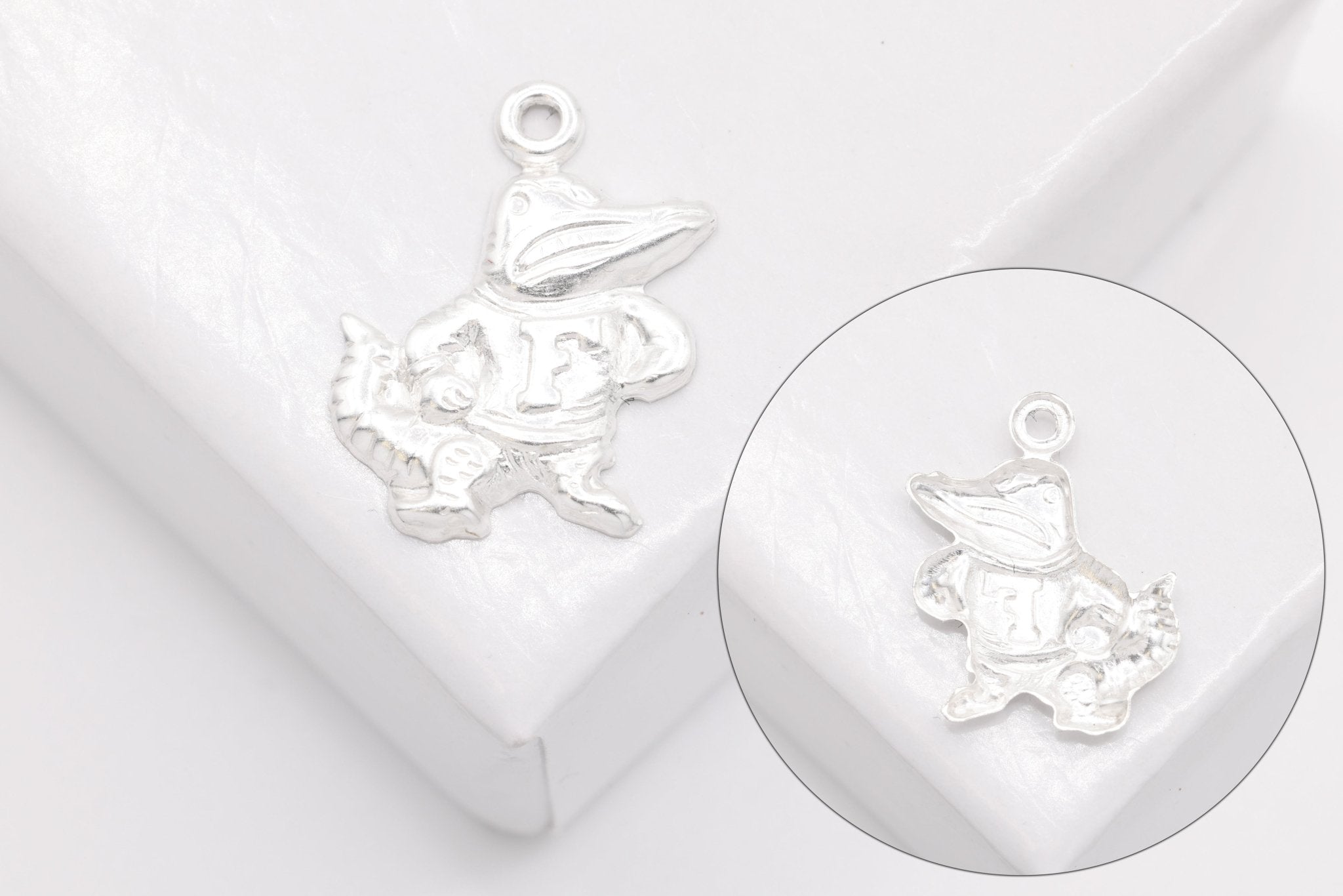 Gator University of Florida Charm, 925 Sterling Silver, Wholesale - HarperCrown