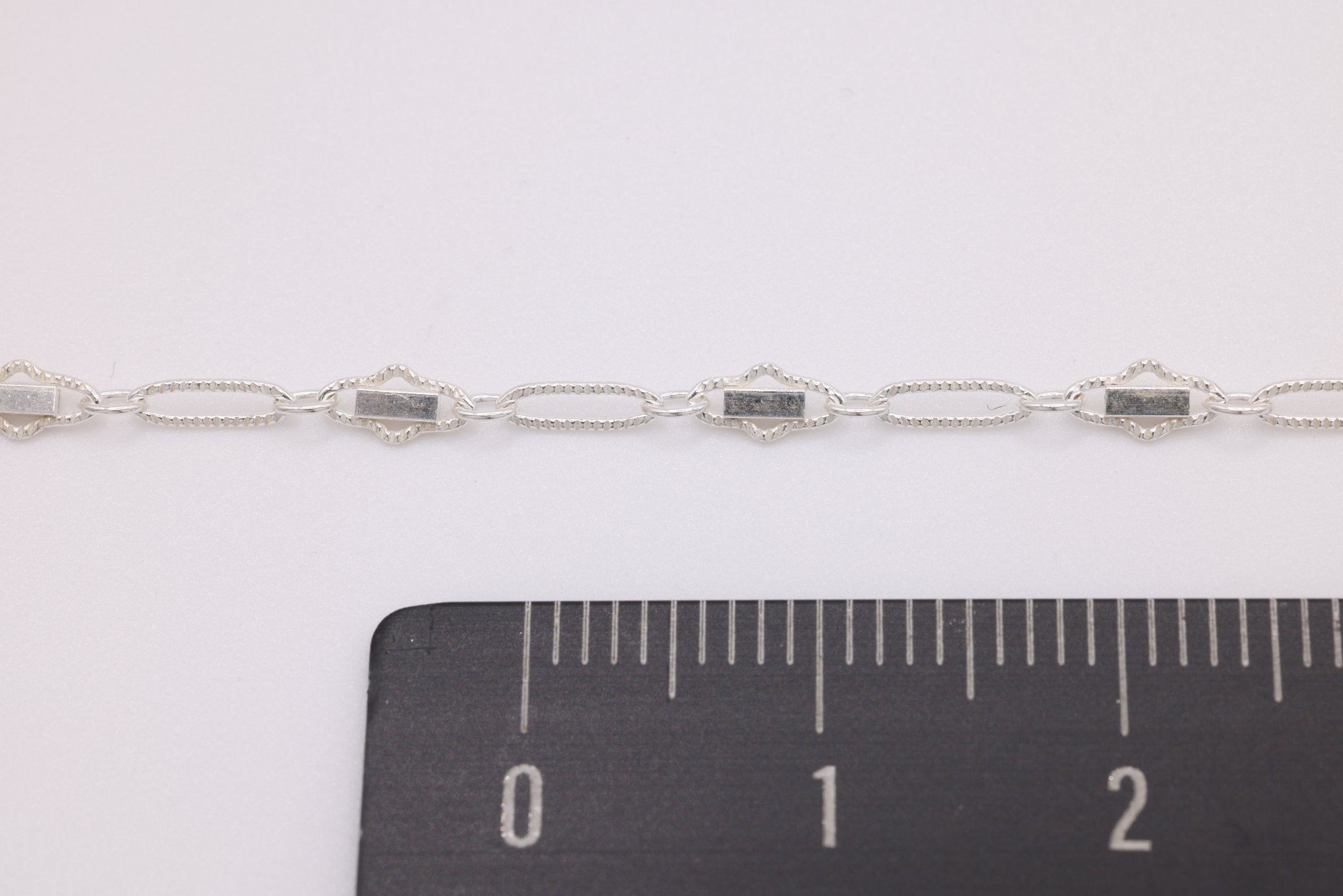 Oval Bar Link Chain, Gold - Filled or Sterling Silver, Fancy Chain Bulk Pay Per Foot Uncut Spools For Jewelers - HarperCrown