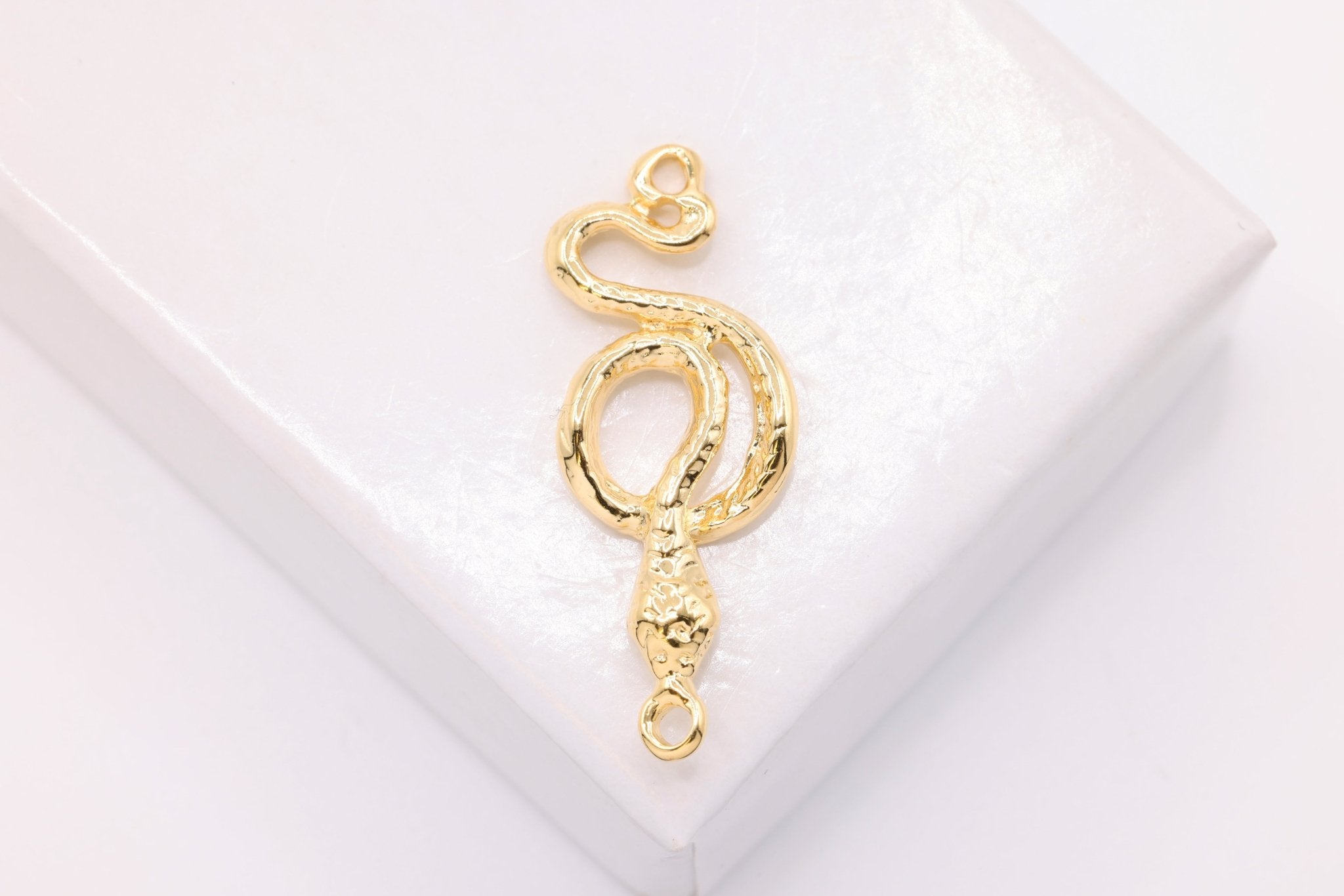 アクセサリー BUNNEY 23mm Gold-Dip Simple Charm GChainCurbClaspL925YG.jpg?fit=