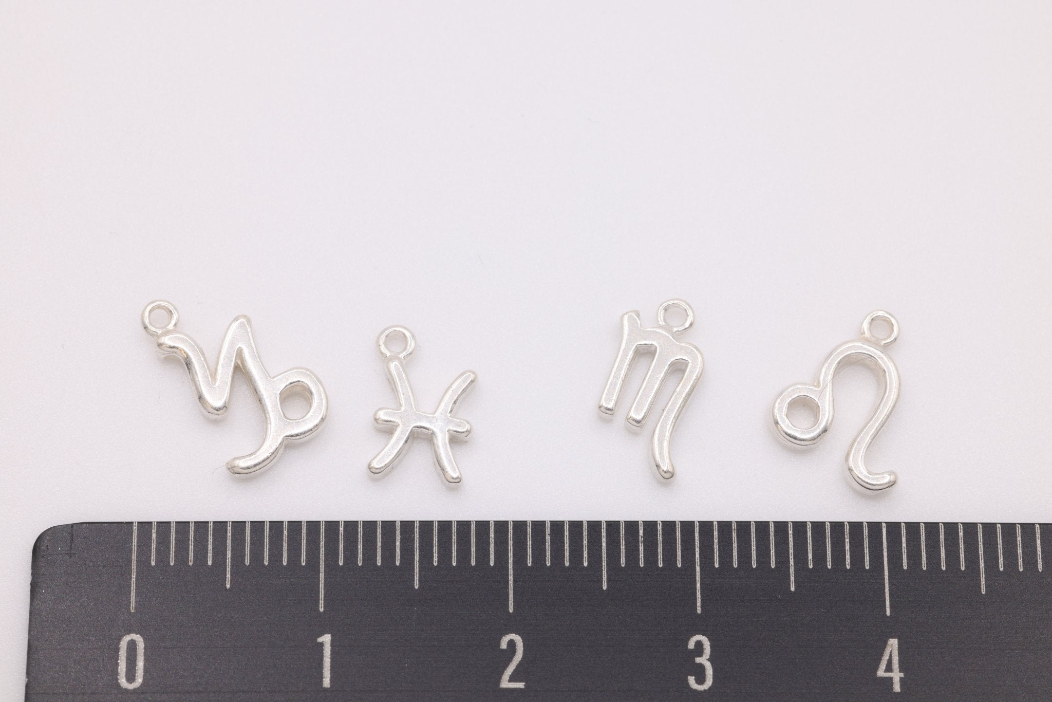 Vermeil Zodiac Charms Wholesale, Vermeil 925 Sterling Silver, Astrological Zodiac Signs, Zodiac Symbols, Birthday, Horoscope Bulk Charms - HarperCrown