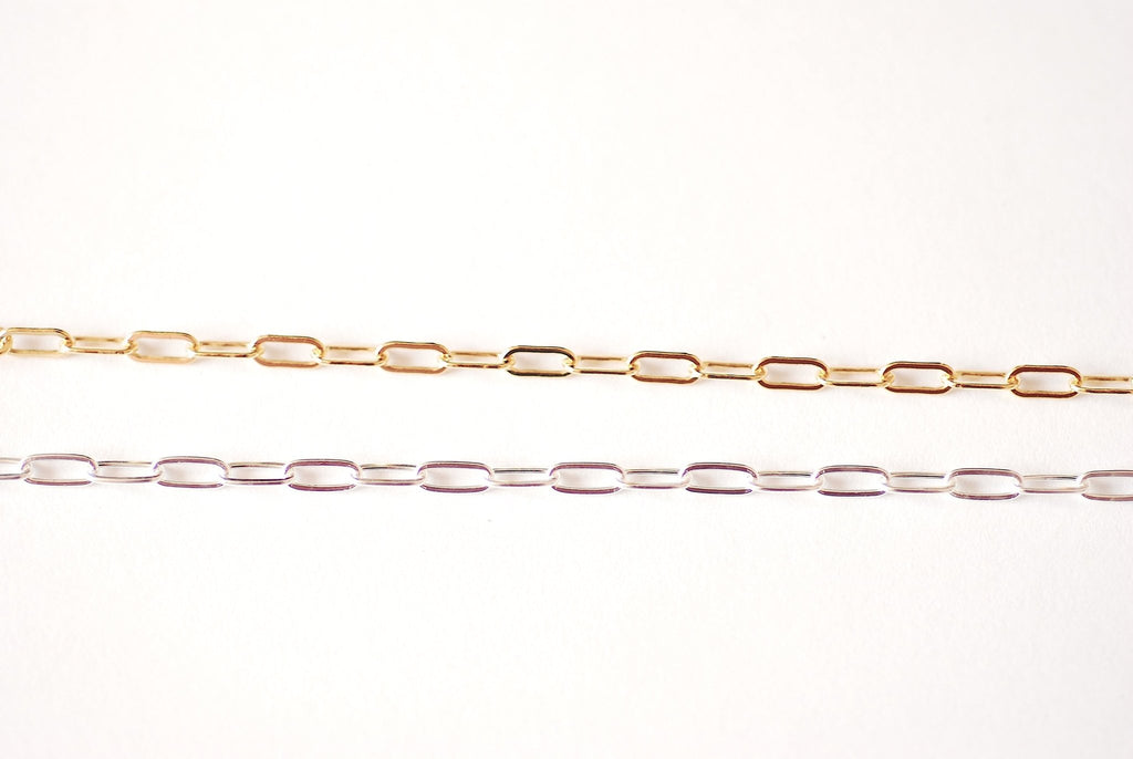 14K Real Gold Plated 1.3mm Thin Chain For DIY Jewelry Making, Wholesale  Brass Chains Accessories Findings