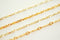 14K Gold Filled Marquise Bar Link Chain, 2mm Width Bar Gold Filled Chain, 8mm x 2mm Chain Dapped Bar Chain long and short chain, Bulk Chain