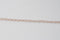 14k Rose Gold Filled Chain by the Foot - 1.3mm Flat Round Cable Chain - Thin Chain - Pink Gold Chain - Wholesale Chain - Custom Length
