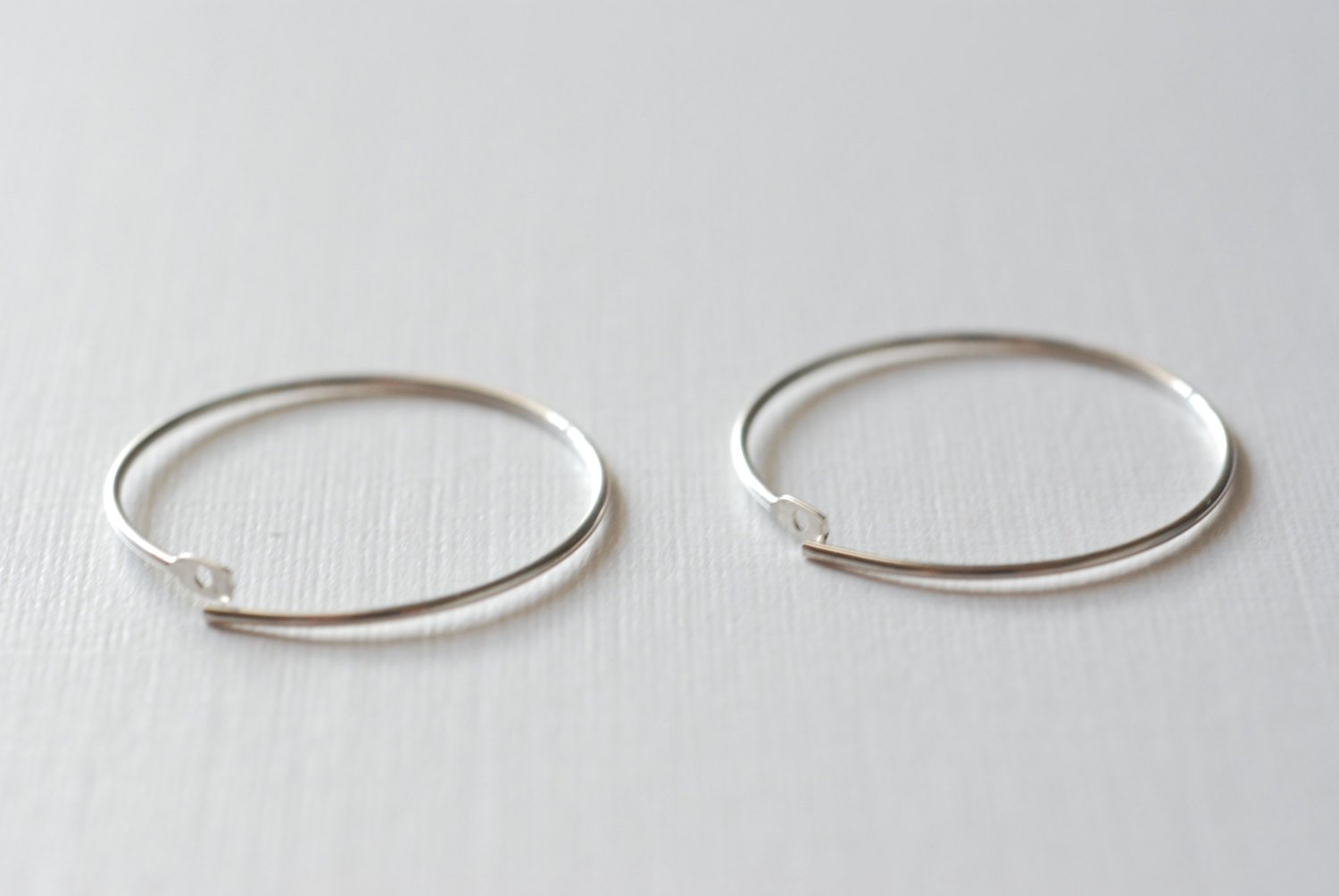 0.70X20.0MM WIRE BEADING HOOP, 14k Gold Filled Sterling Silver Rose Gold Filled