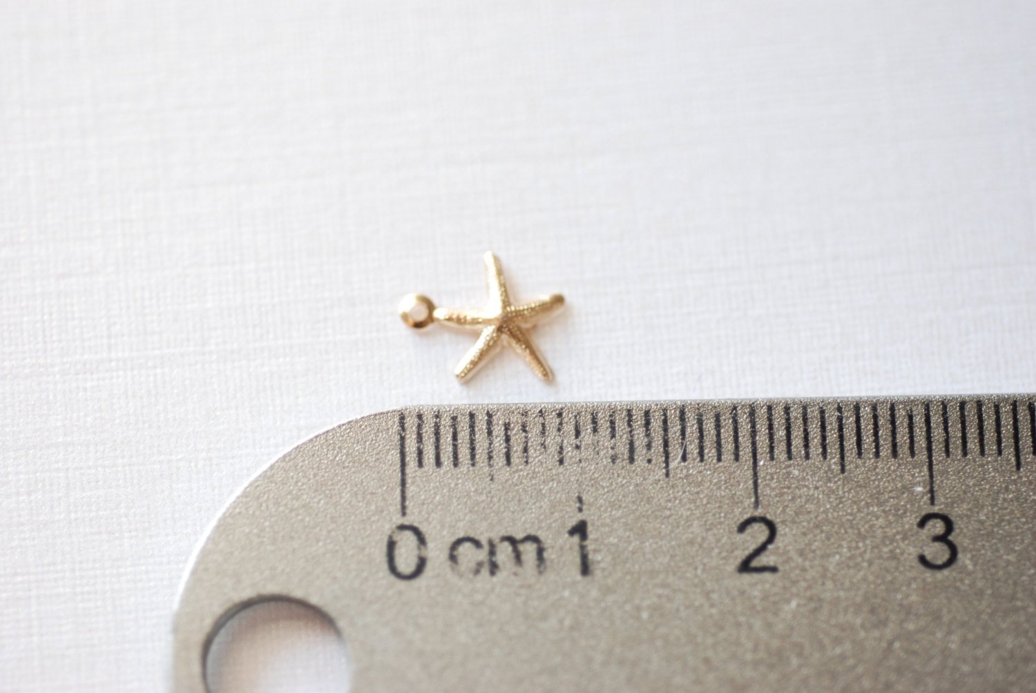 Starfish Charm, 14/20 Gold-Filled 10mm x10mm, Beach Ocean Sea life Charm, Wholesale Jewelry Making Charms