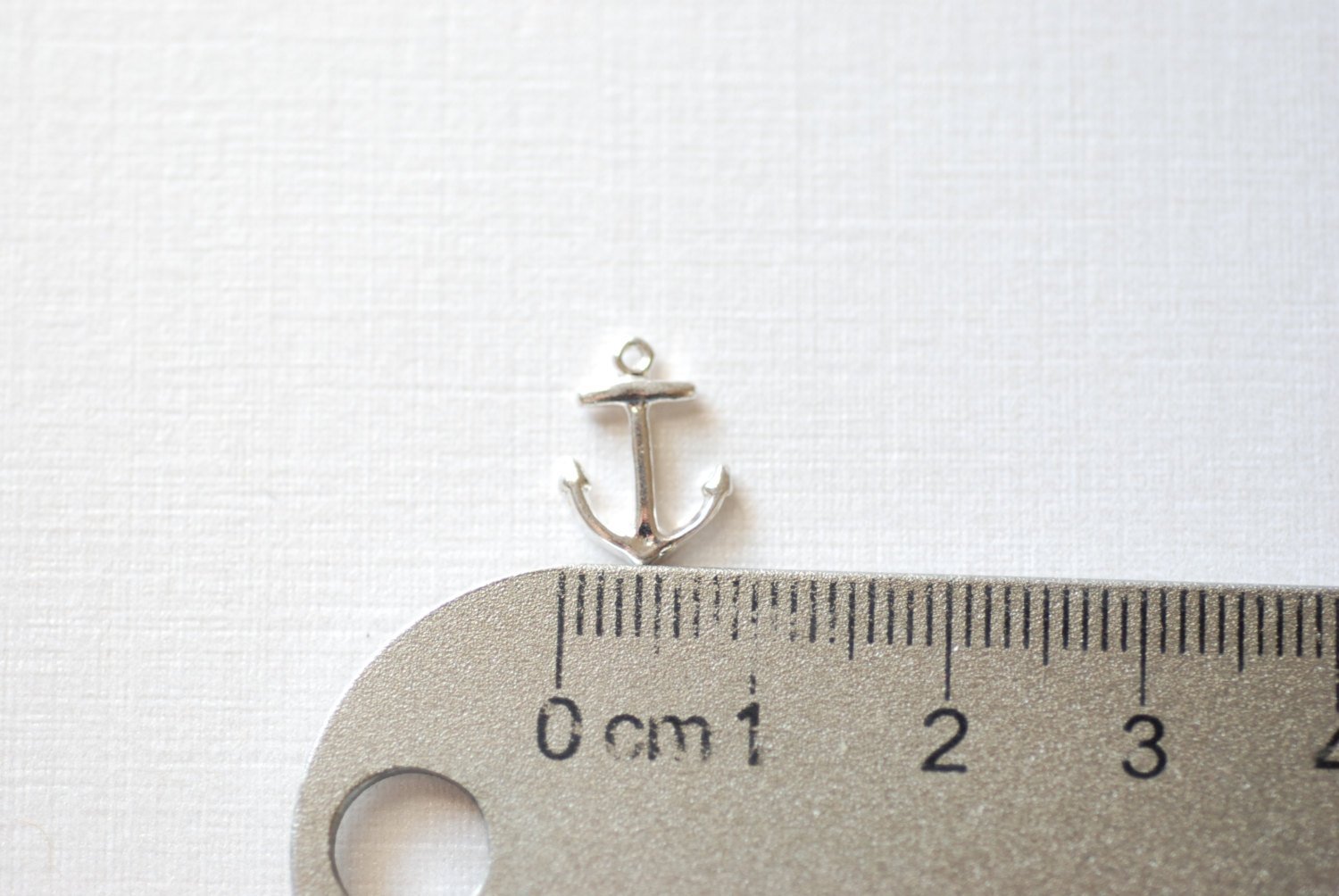 2 pcs Sterling Silver Anchor Charm Pendant - 925 silver nautical anchor charm, sterling silver anchor, small anchor, vermeil gold anchor,24 - HarperCrown