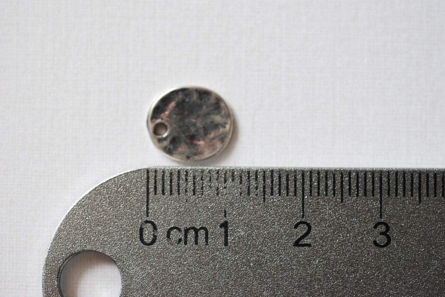 2pcs Sterling Silver Blank Stamping Disc Blanks, Silver Round Charms, Silver Tag, Sterling Silver Disc, Sterling Silver Round Disc Stamping - HarperCrown