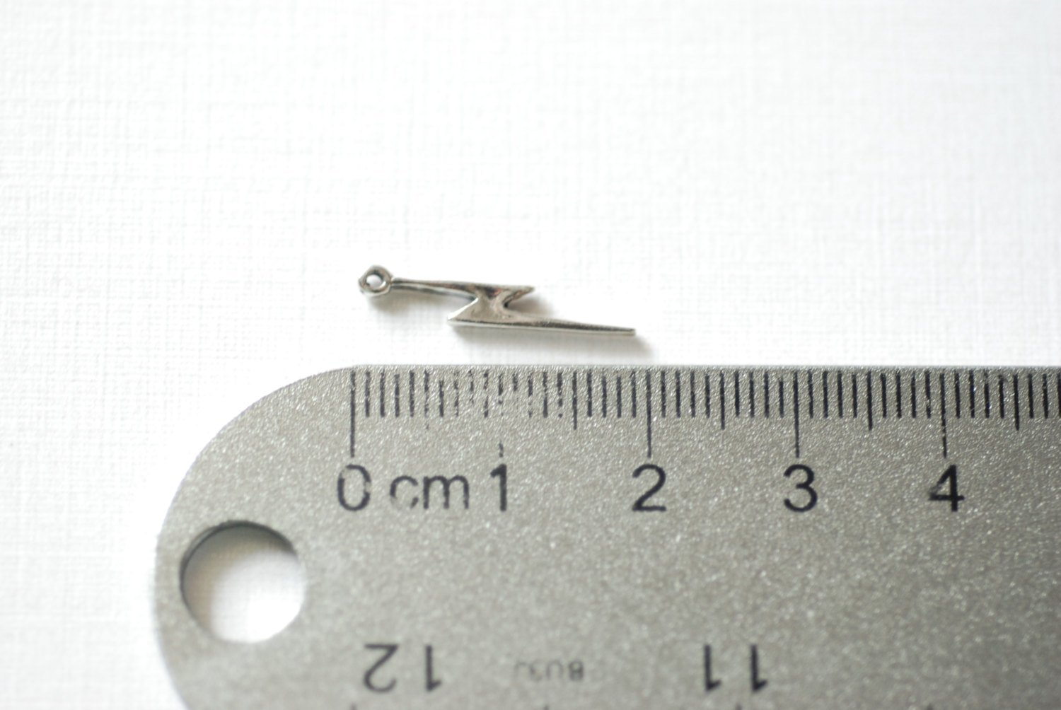 2pcs Sterling Silver lightning bolt Charm- 925 Sterling Silver, Silver Bolt Charm, Thunder Bolt Charm, Wholesale Charms Bulk Supply, 286 - HarperCrown