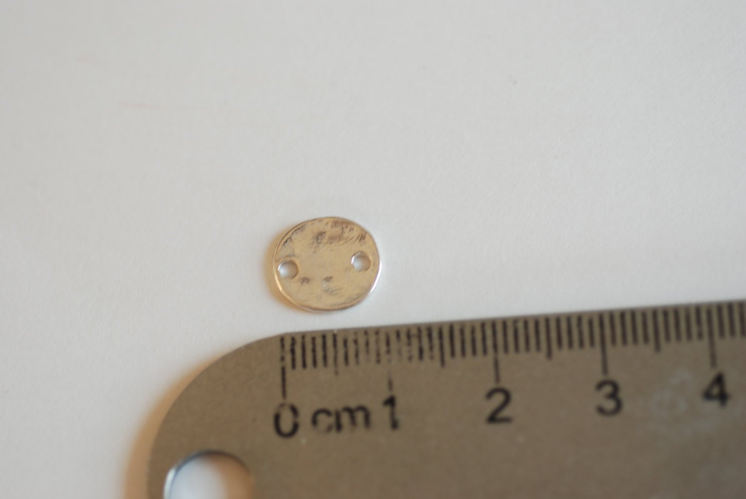 2pcs Sterling Silver Round blank disc connector, Stamping Blank Round Circle Connector,Silver Round Charms, Silver Tag, Sterling Silver Disc - HarperCrown