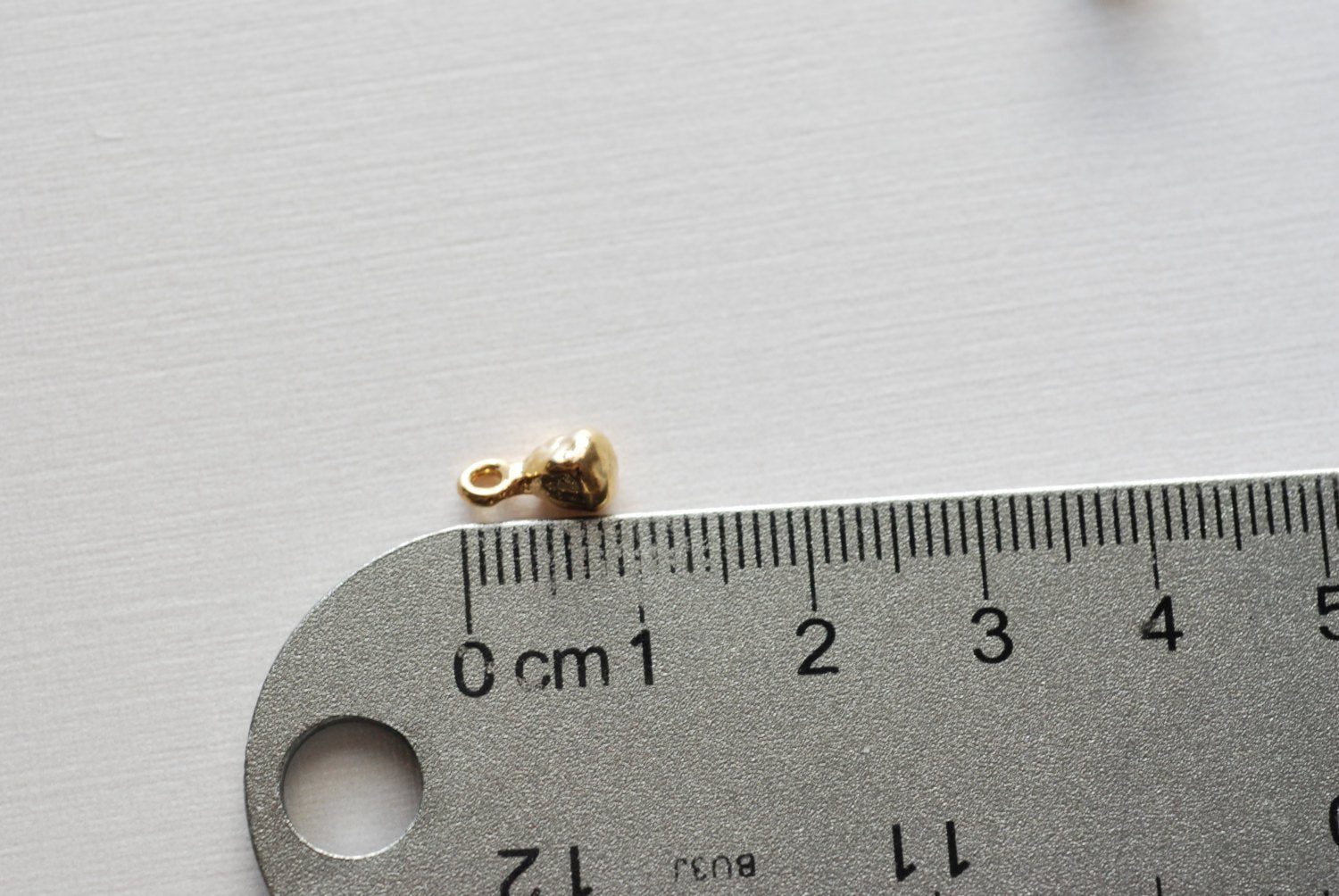 2pcs Vermeil Gold Bead- Gold Vermeil Beads, Vermeil Gold Spacers Nugget Beads, Vermeil Gold Beads, Vermeil Gold Charms Wholesale, 229 - HarperCrown