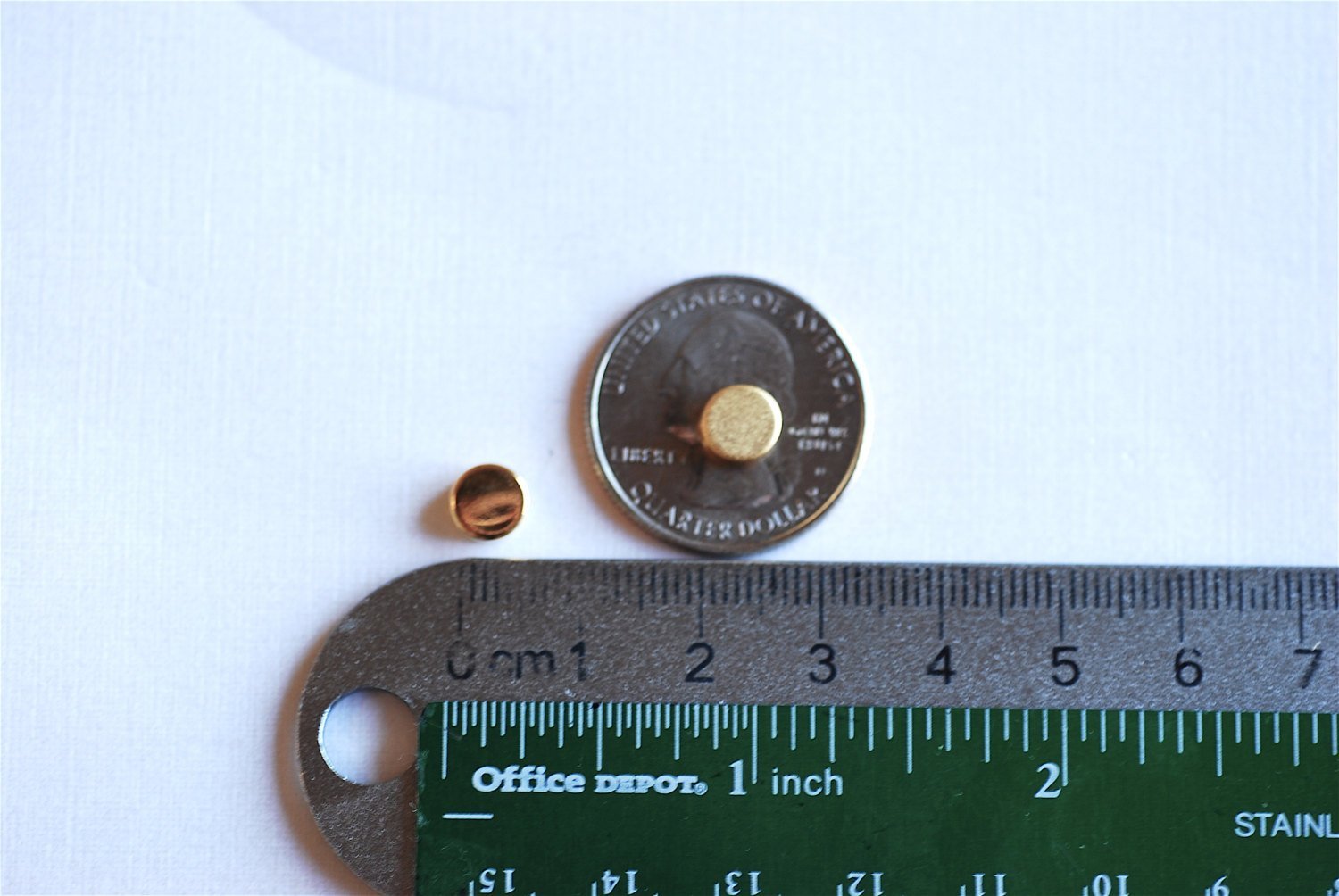 6mm Pink Rose Gold Vermeil Flat Round Circle Beads- 18k rose gold over Sterling Silver Focal Beads, Flat disc beads, Gold Round Spacer, 47 - HarperCrown