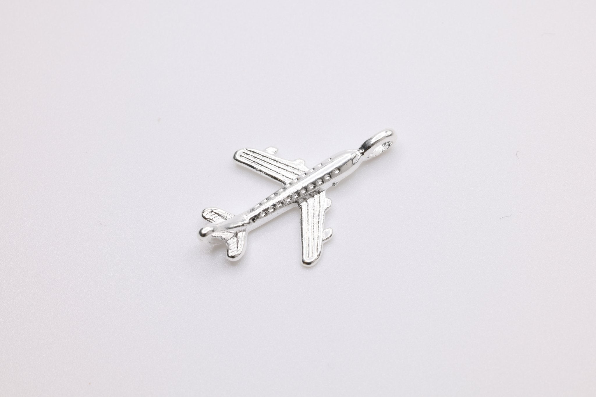 Airplane Charm, 925 Sterling Silver, 622 - HarperCrown