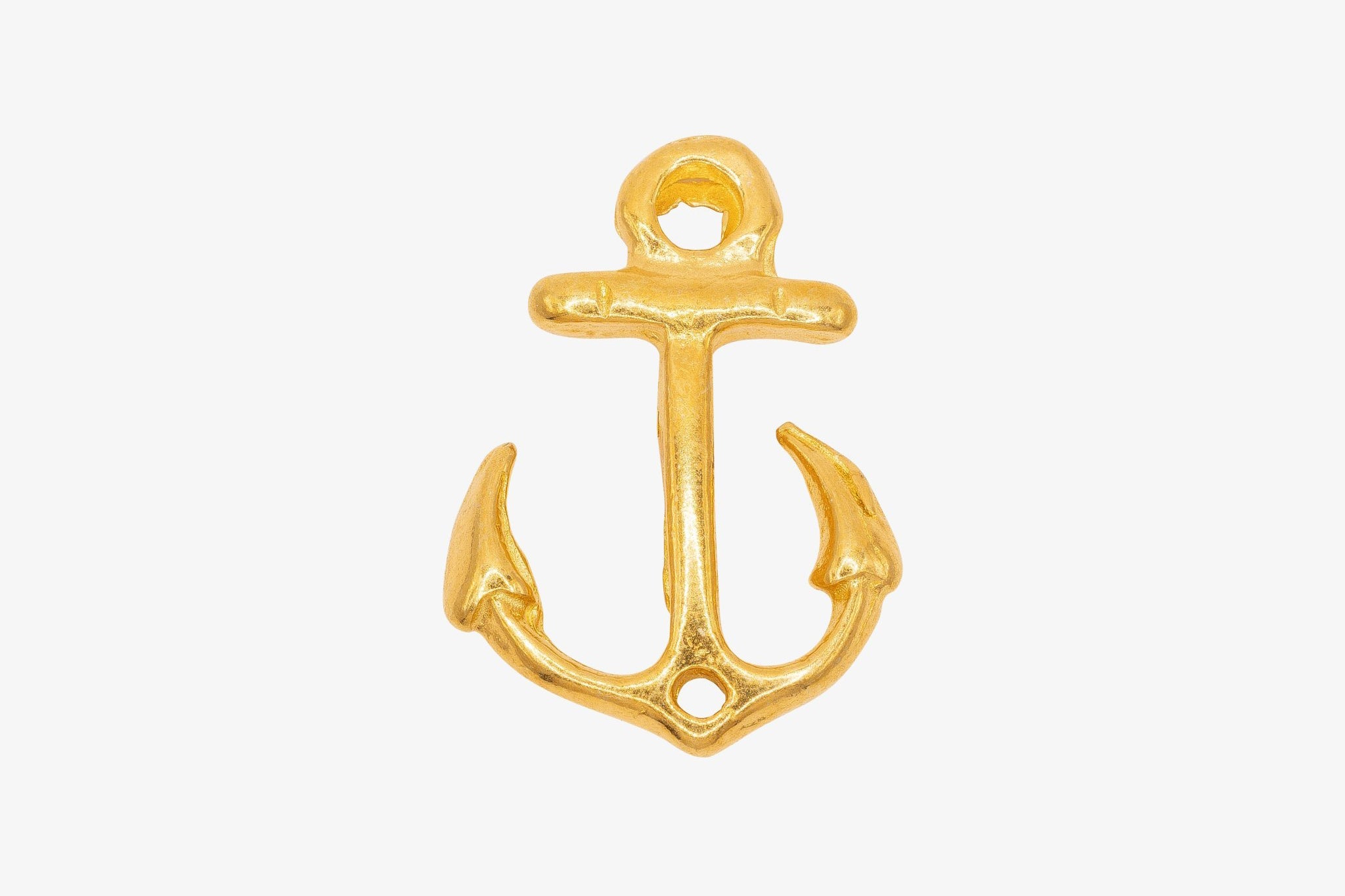 Anchor Charm 14K Wholesale Gold, Solid 14K Gold, G101 - HarperCrown