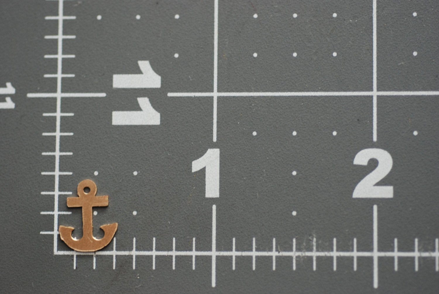 ANCHOR Charm Pendant, 2 pcs, 14k Gold Fill Anchor, 11x9 mm, nautical sailing dg delta gamma sorority symbol, R288-01 - HarperCrown