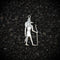 Anubis Anpu Ancient Egyptian God & Lord of the Dead Jackal Charm | 925 Sterling Silver, Oxidized | Jewelry Making Pendant - HarperCrown