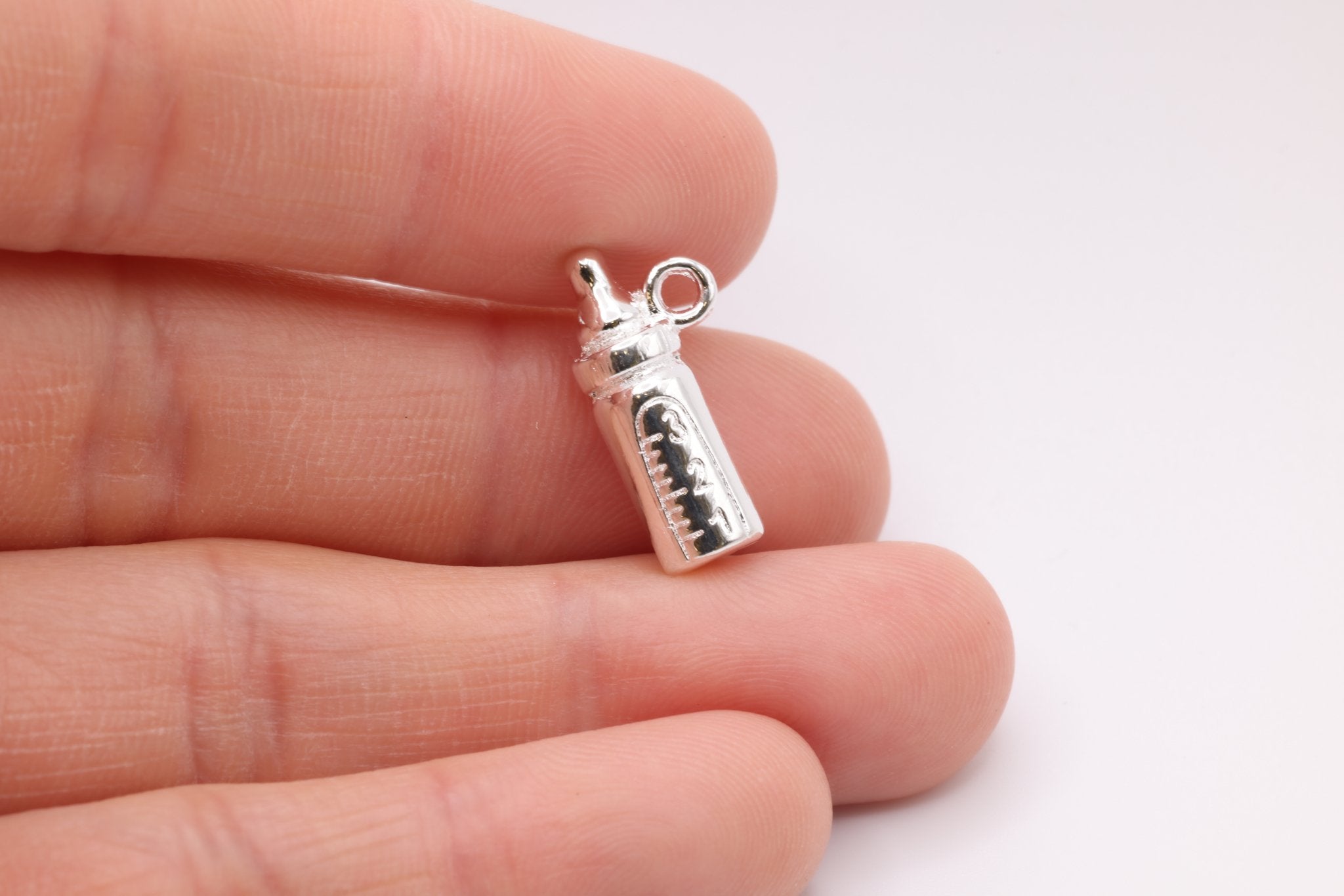 Baby Bottle Charm, 925 Sterling Silver, 679 - HarperCrown