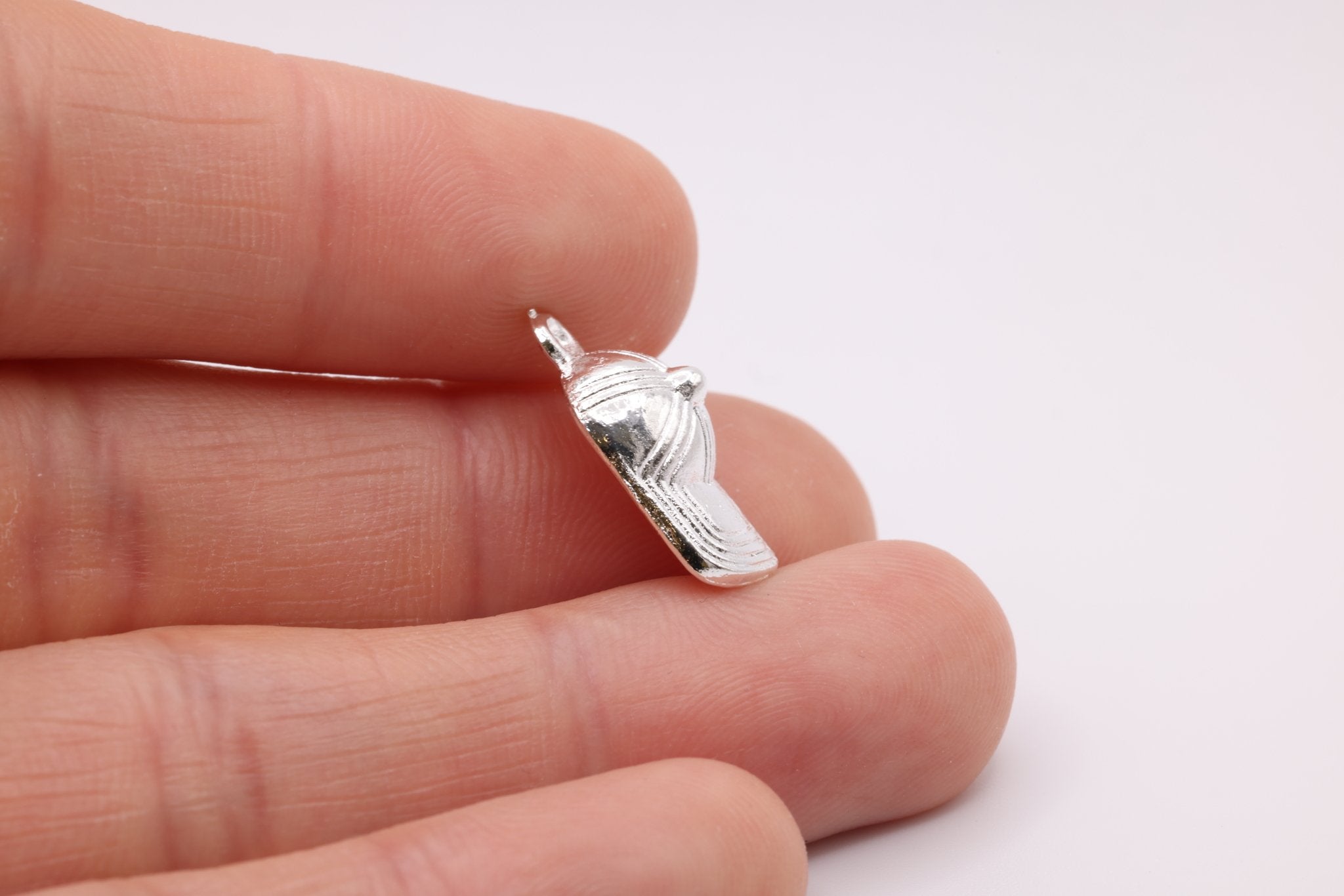 Baseball Hat Charm, 925 Sterling Silver, 630 - HarperCrown