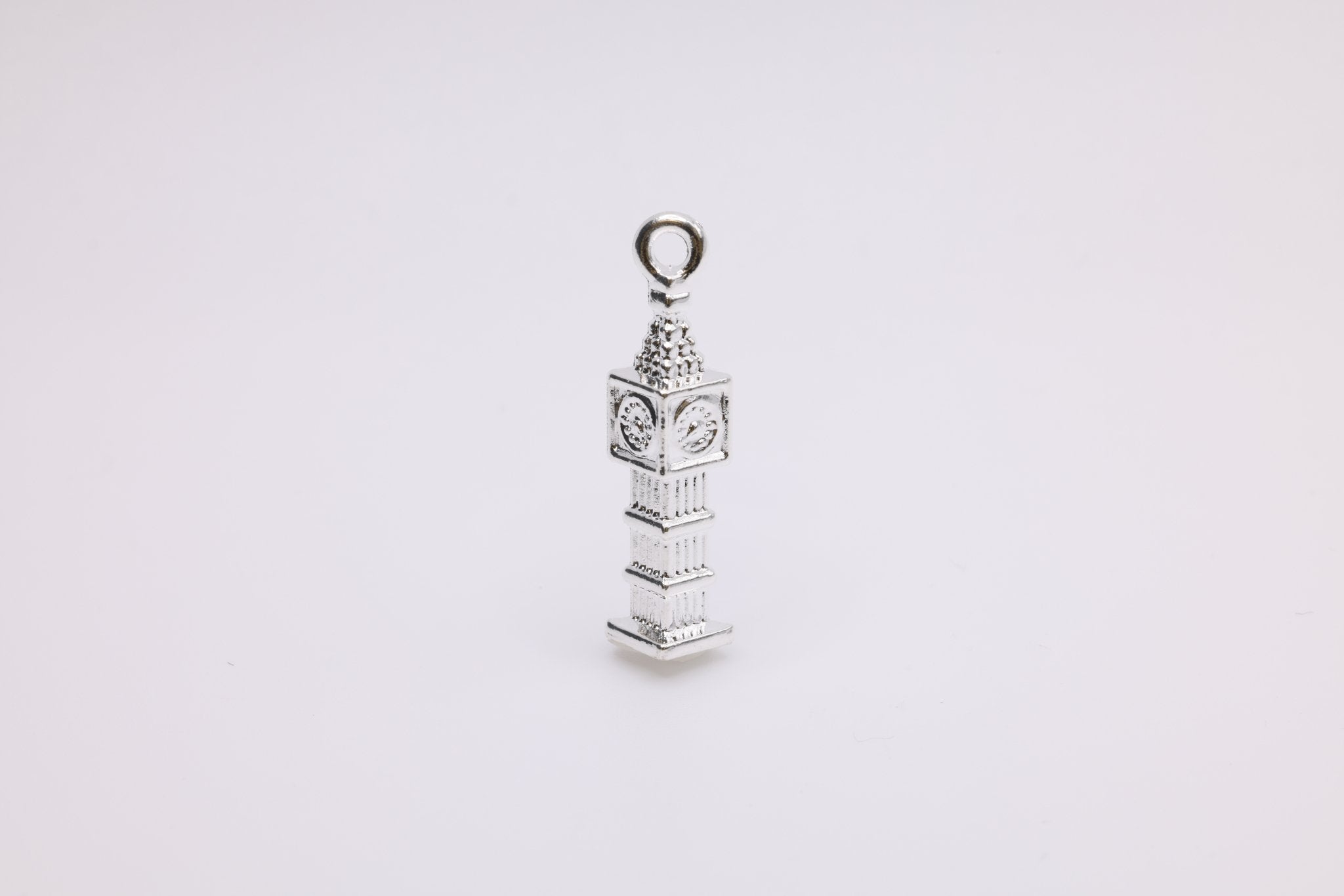 Big Ben Charm, 925 Sterling Silver, 631 - HarperCrown