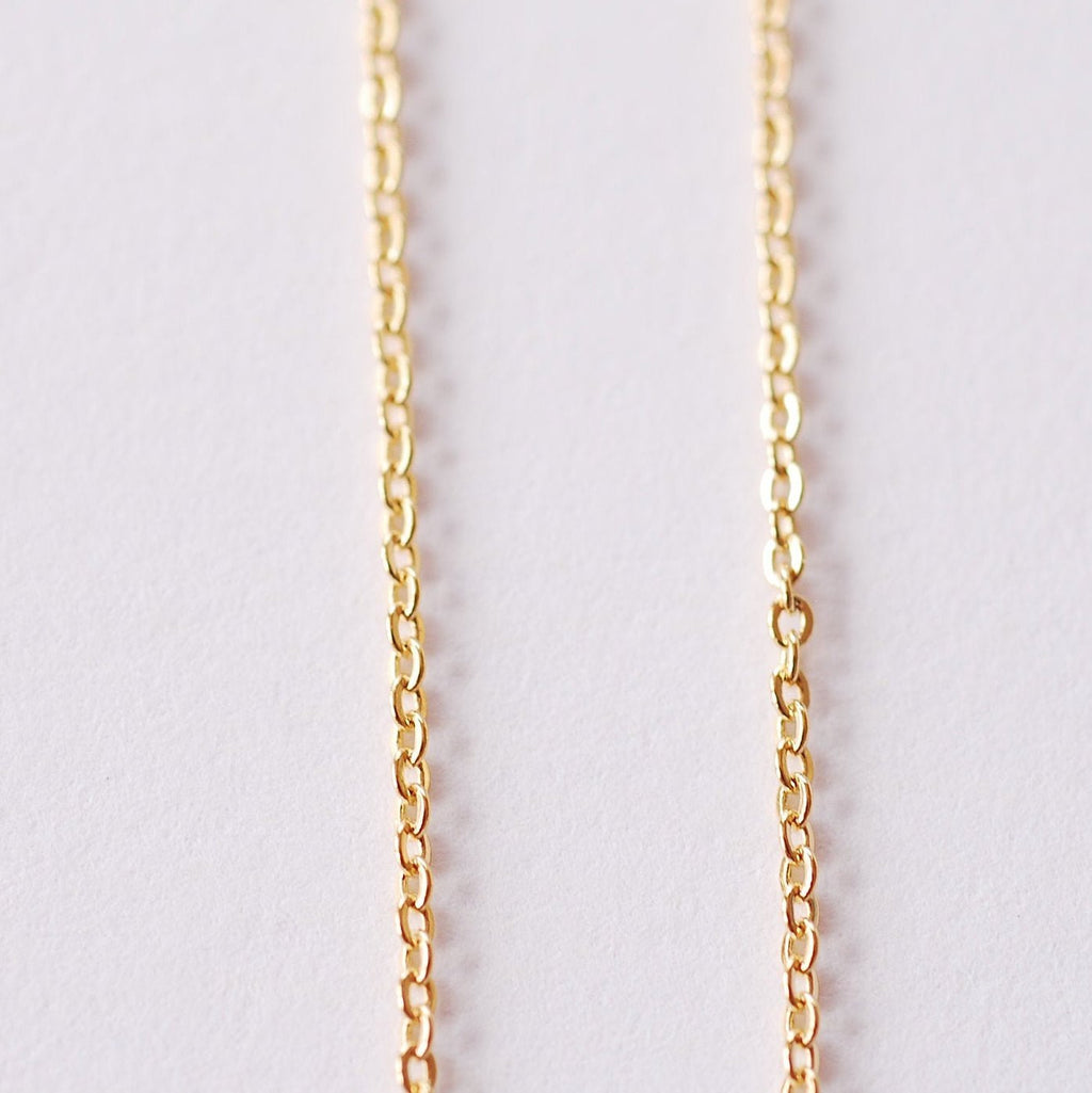 Wholesale Jewelry Supplies Cable Chain 18K Gold Plated over