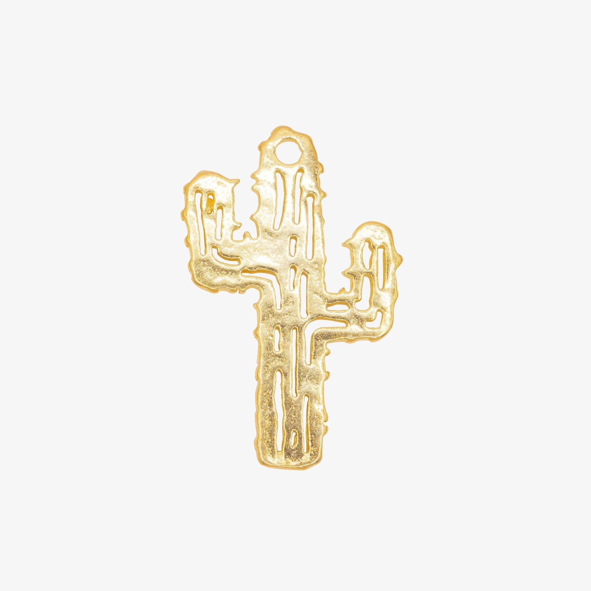 Cactus Charm 14K Gold, 340G - HarperCrown
