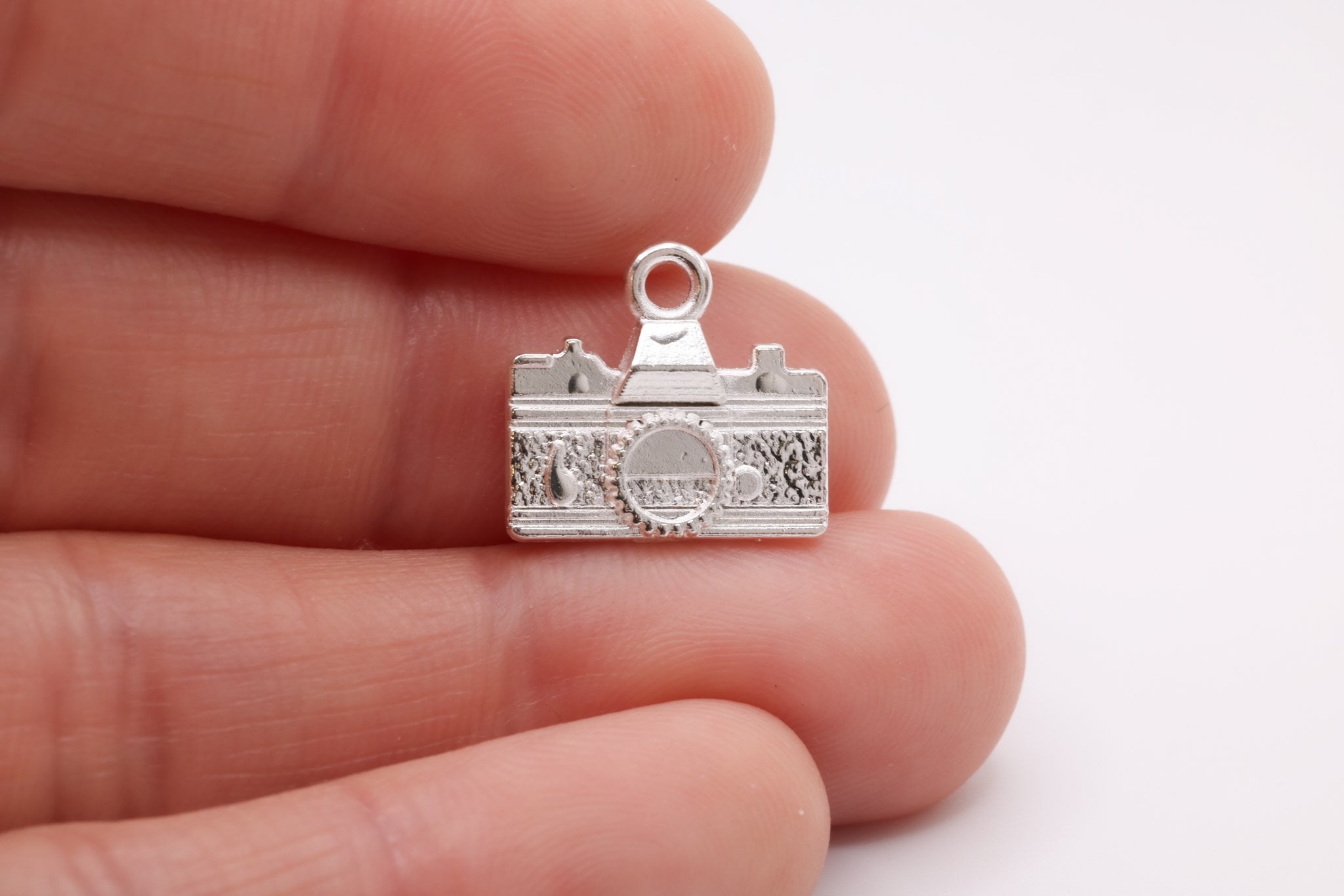 Camera Charm, 925 Sterling Silver, 657 - Main Image