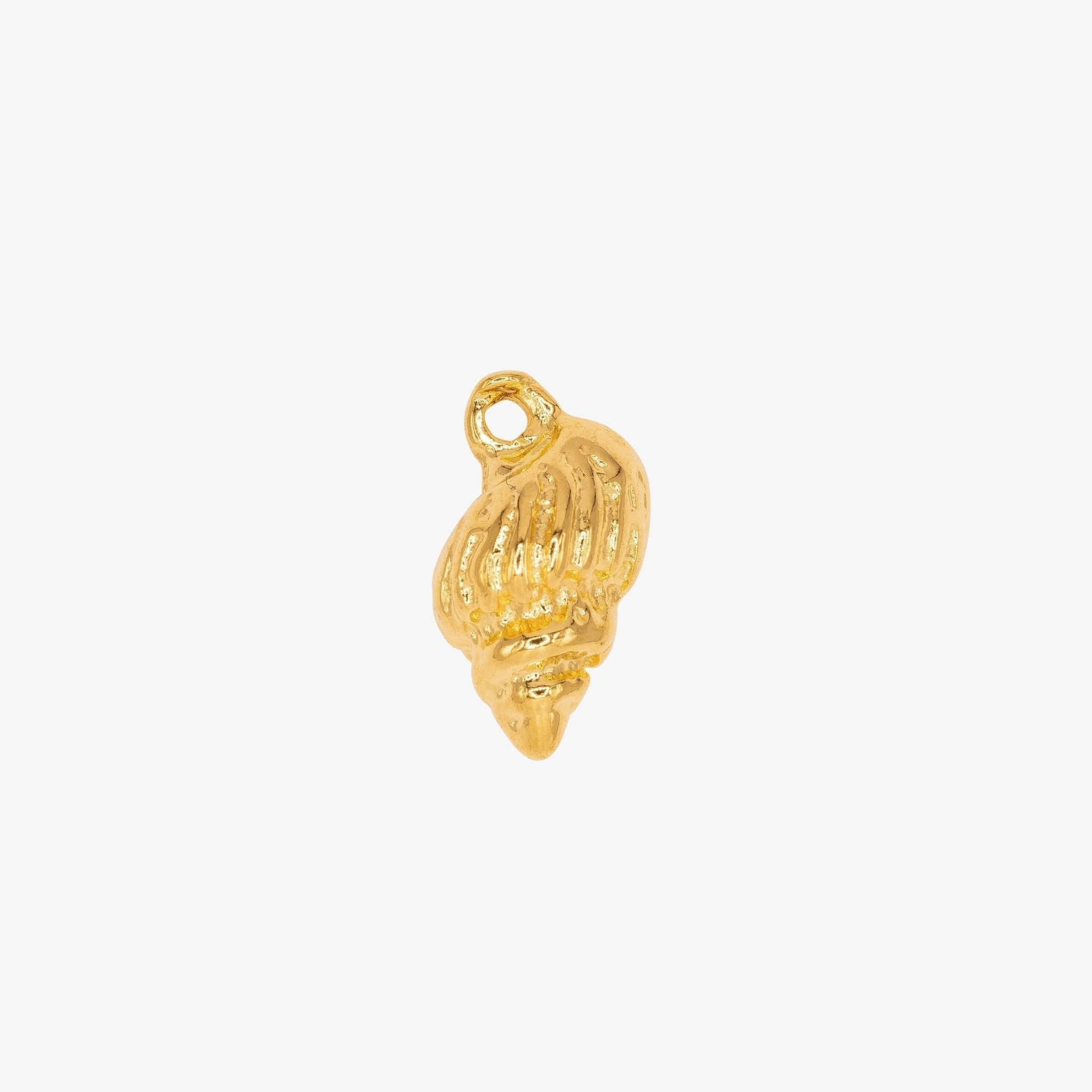 Conch Shell Charm 14K Gold - HarperCrown